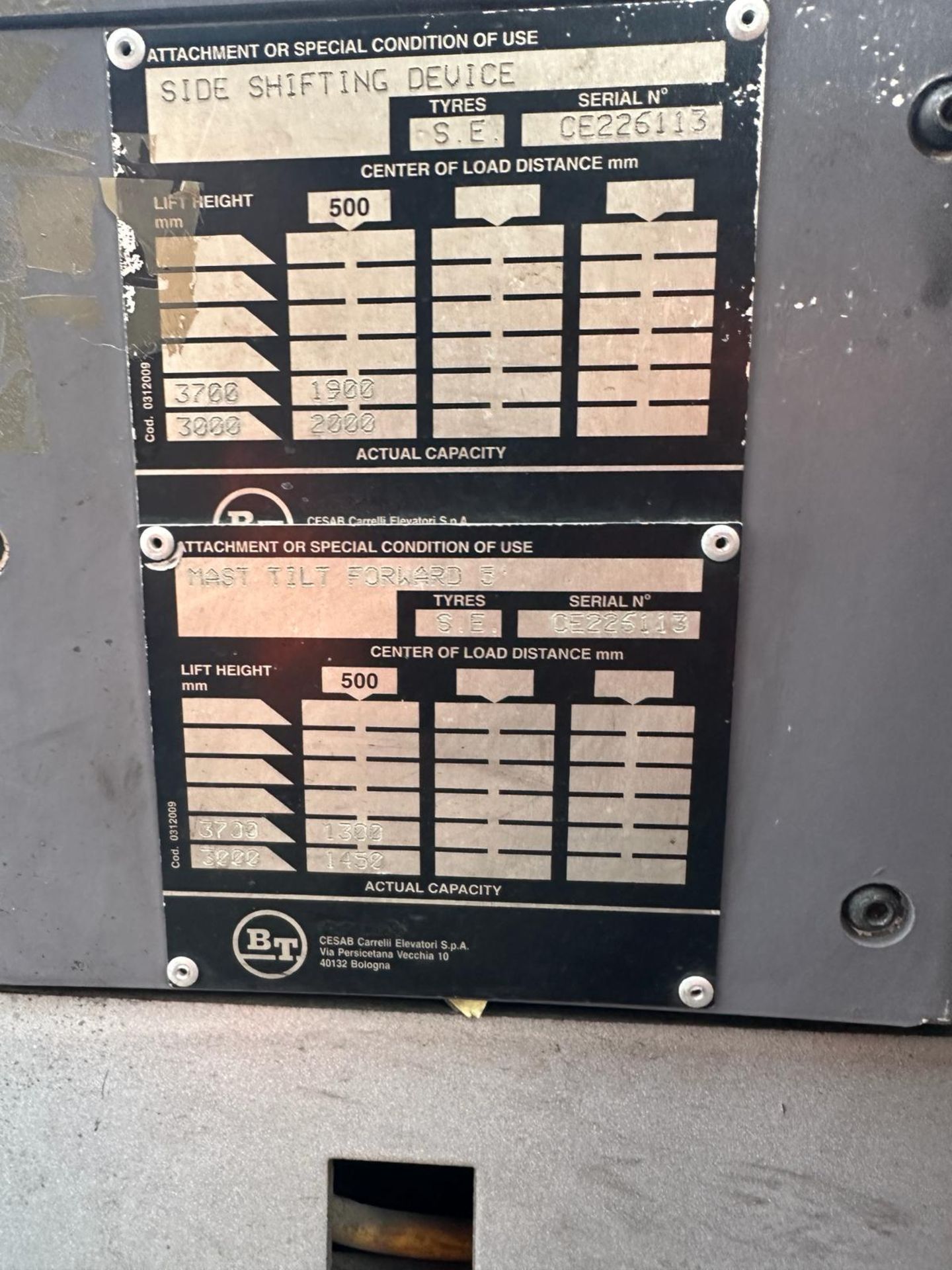 2003 2 ton LPG Fork Lift *PLUS VAT* - Bild 9 aus 14