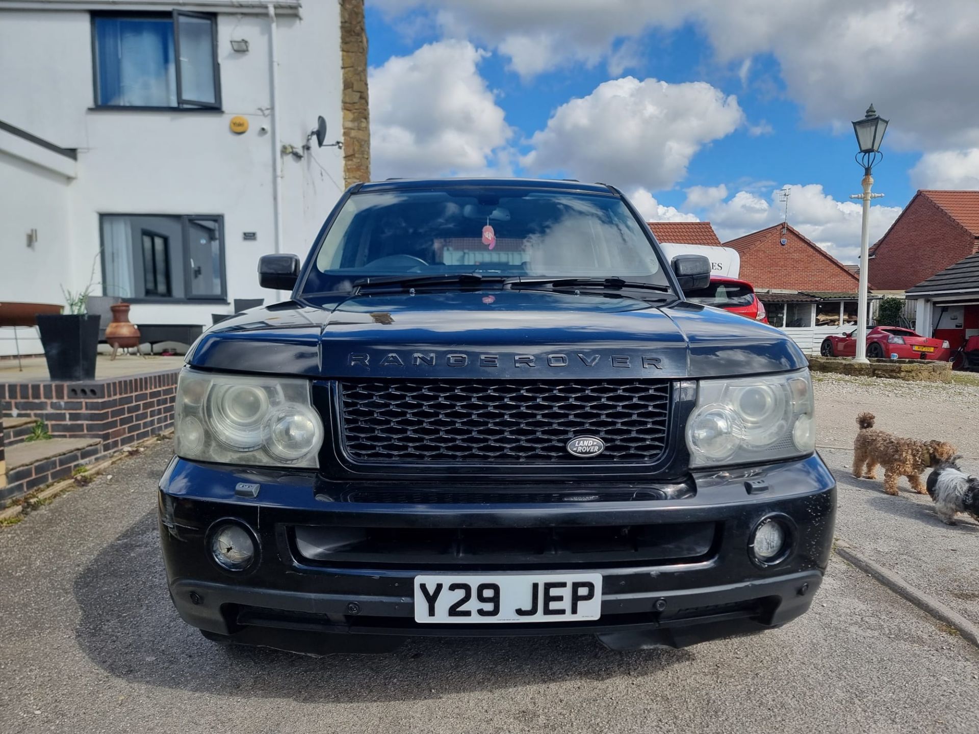 2006 LAND ROVER RANGE ROVER SPT TDV6 HSE A BLACK SUV ESTATE *NO VAT* - Image 3 of 11