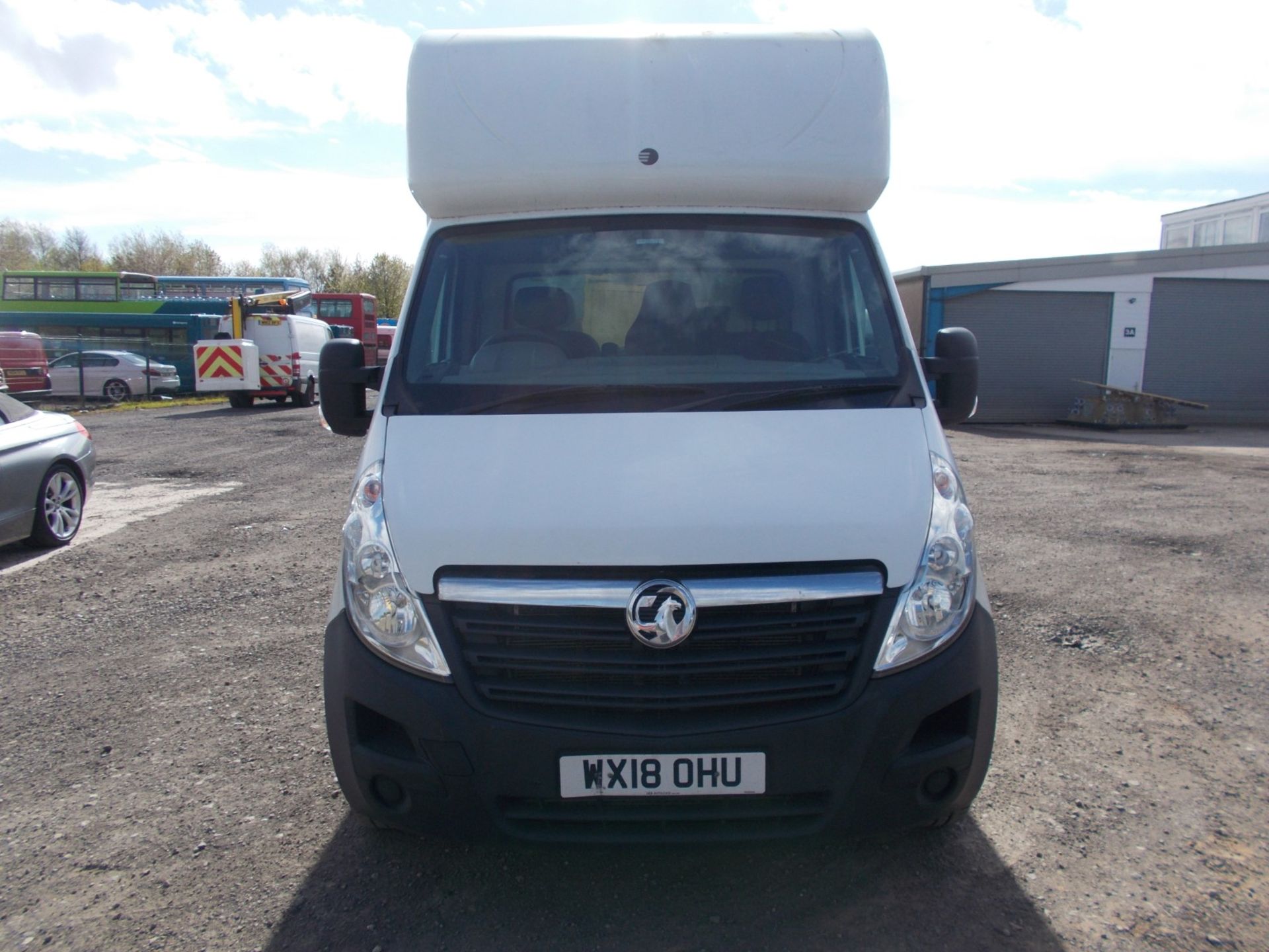2018 VAUXHALL MOVANO L2H1 F3500 CDTI WHITE CHASSIS CAB *PLUS VAT* - Image 3 of 21