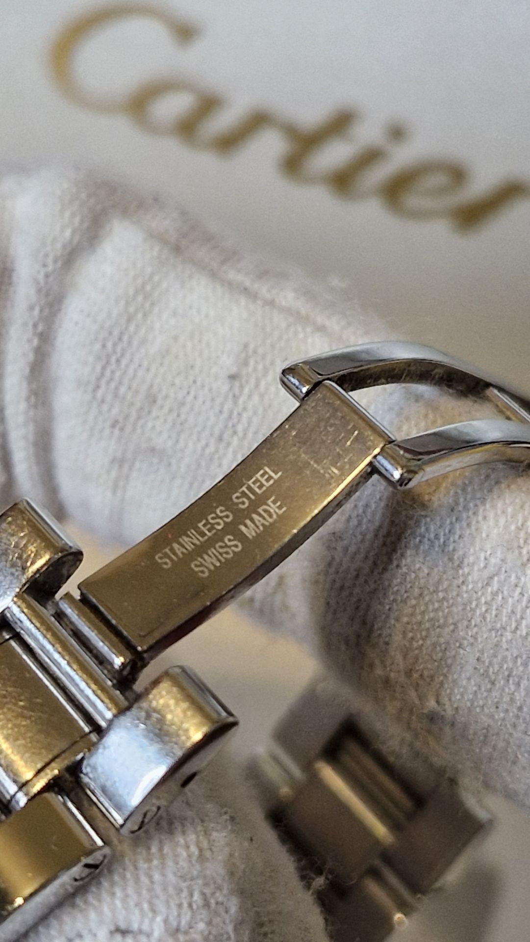 Cartier Ladies Watch Stainless Steel, Box & Papers, NO VAT - Bild 4 aus 9