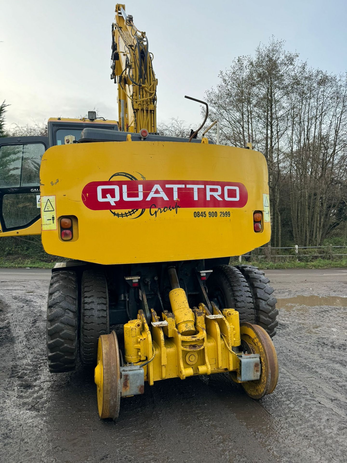 KOMATSU PW160ES-7K 4WD WHEELED EXCAVATOR C/W QUICK HITCH & RAILWAY GEAR *PLUS VAT* - Image 7 of 22