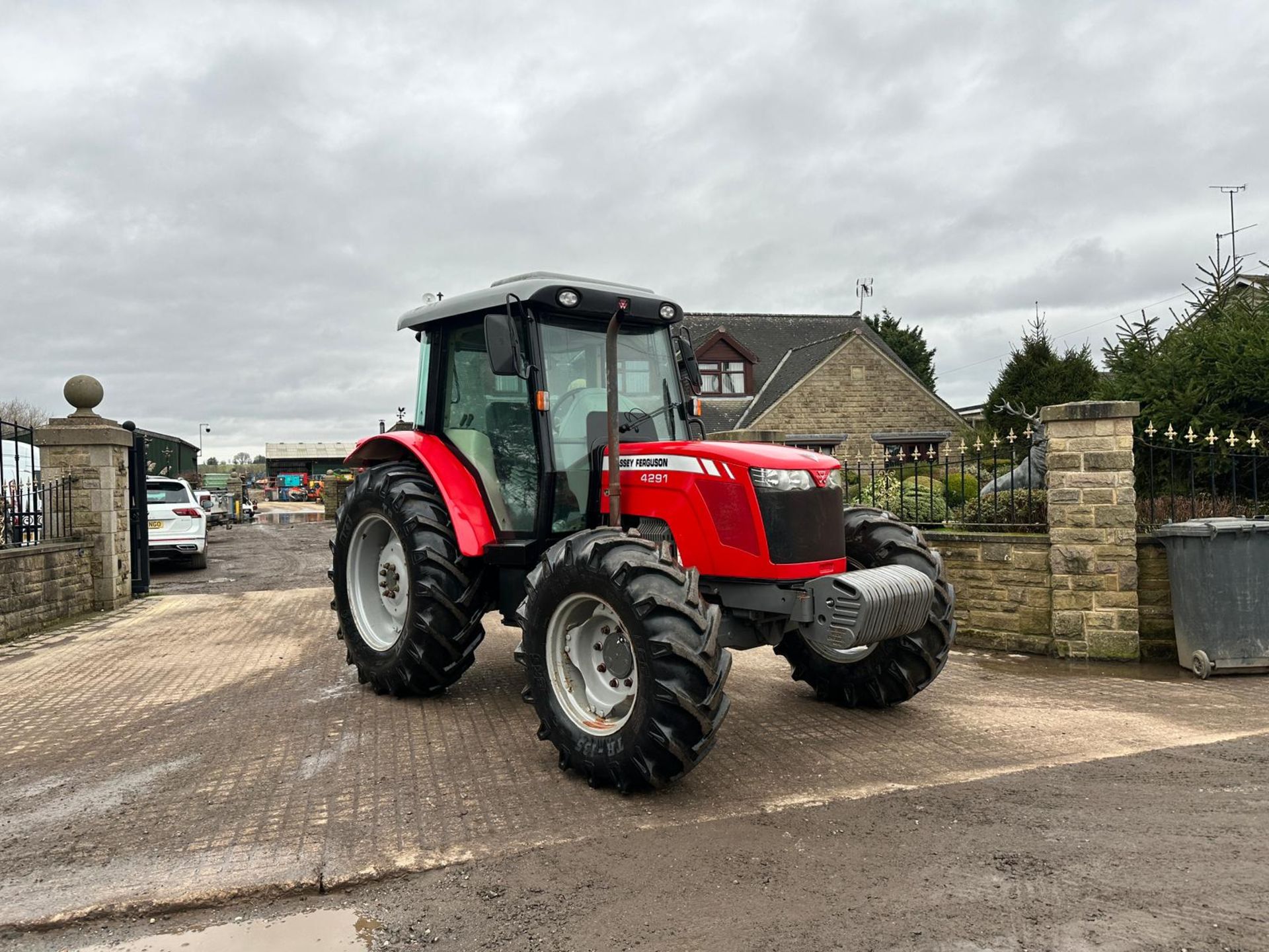 2014 MASSEY FERGUSON 4291 100HP 4WD TRACTOR *PLUS VAT*