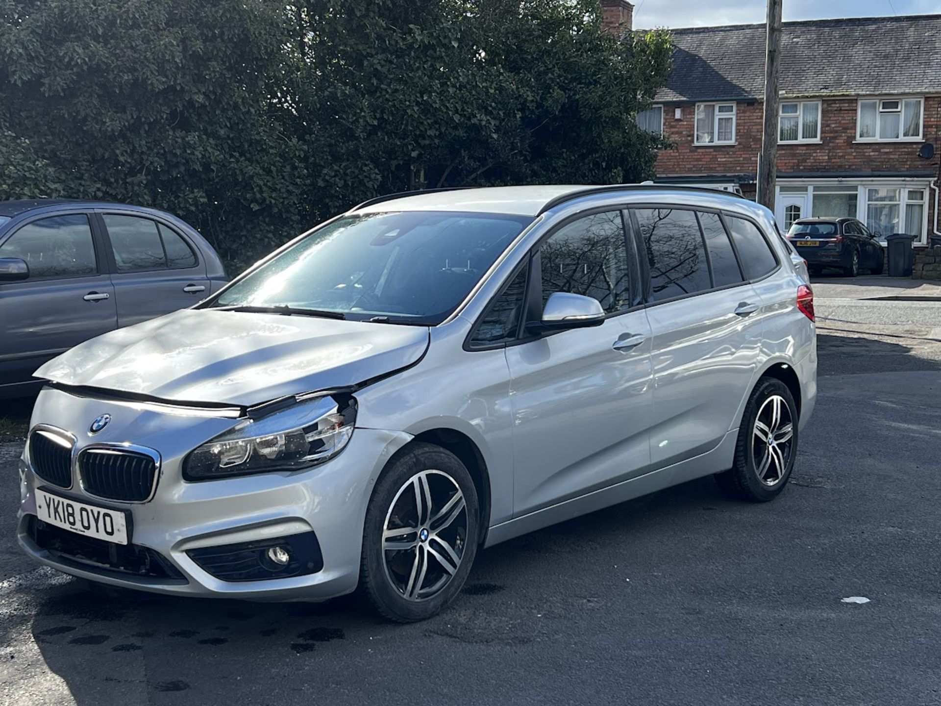 2018/18 BMW 218D SPORT GRAN TOURER CAT N LIGHT DAMAGED SALVAGE (INSURANCE VALUED £17,900) *NO VAT*