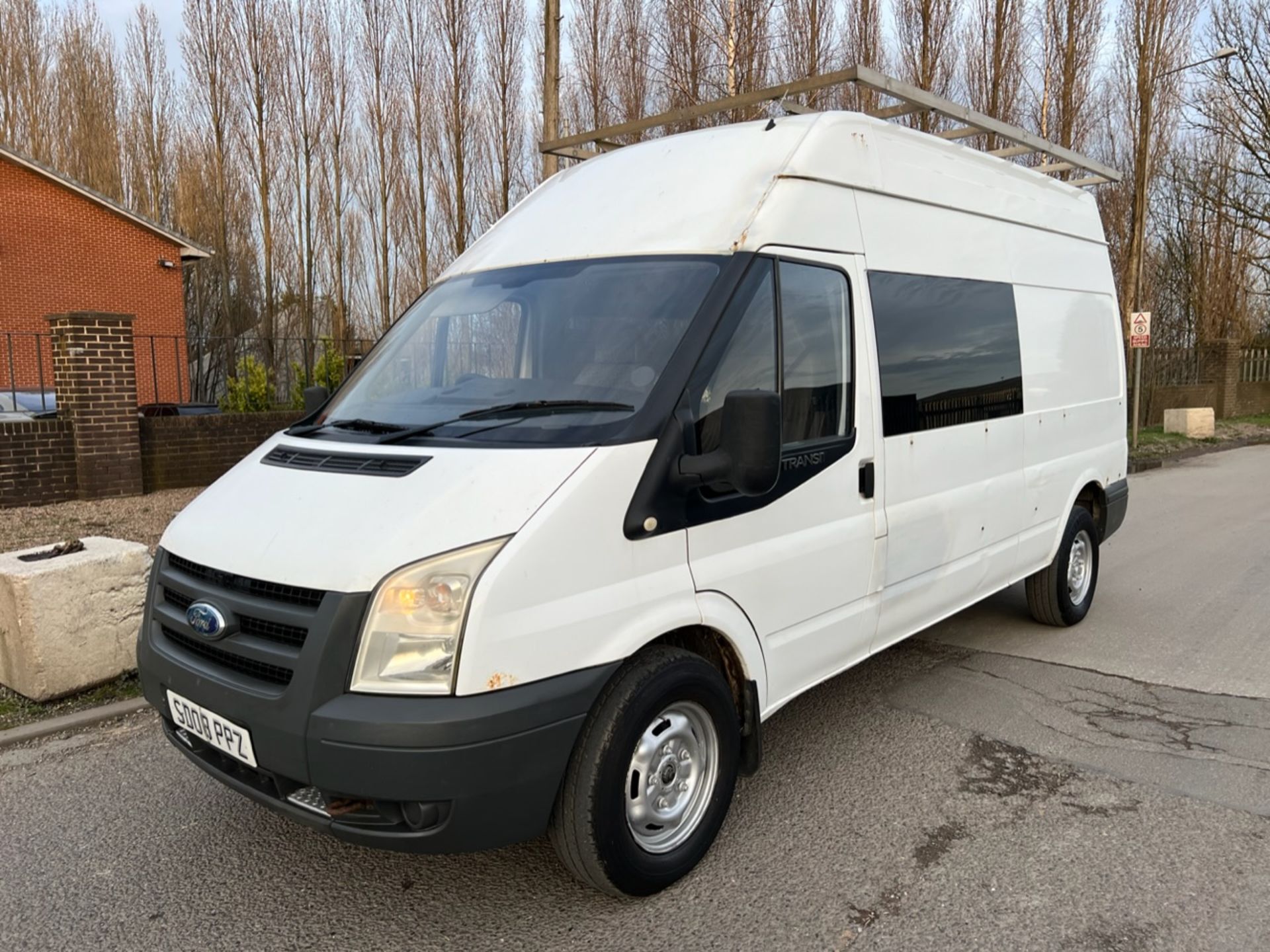 2008 FORD TRANSIT 100 T350L RWD WHITE PANEL VAN - PARTIAL CAMPER CONVERSION *NO VAT* - Image 4 of 25