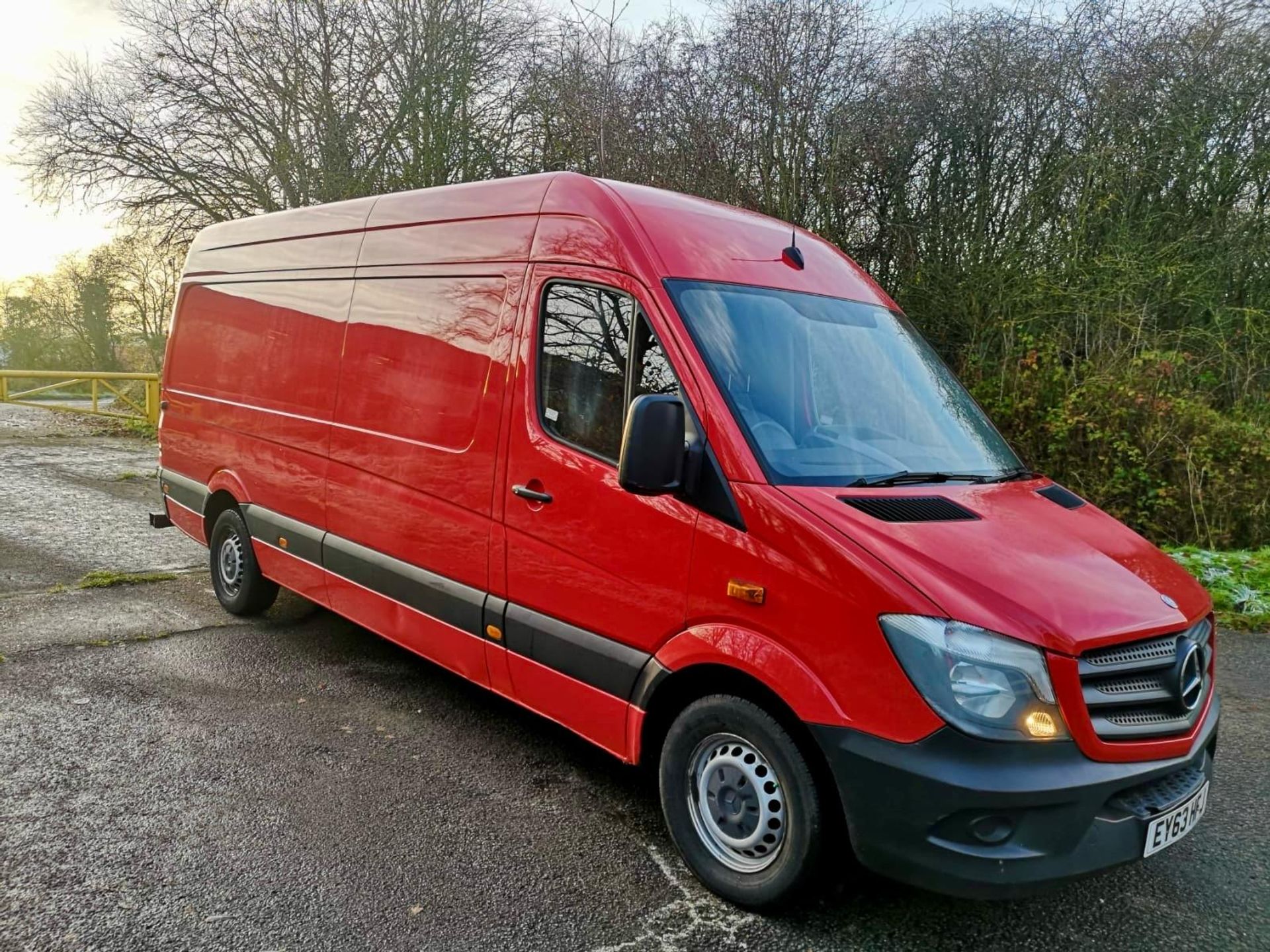 2013 MERCEDES-BENZ SPRINTER 310 CDI RED PANEL VAN *NO VAT*