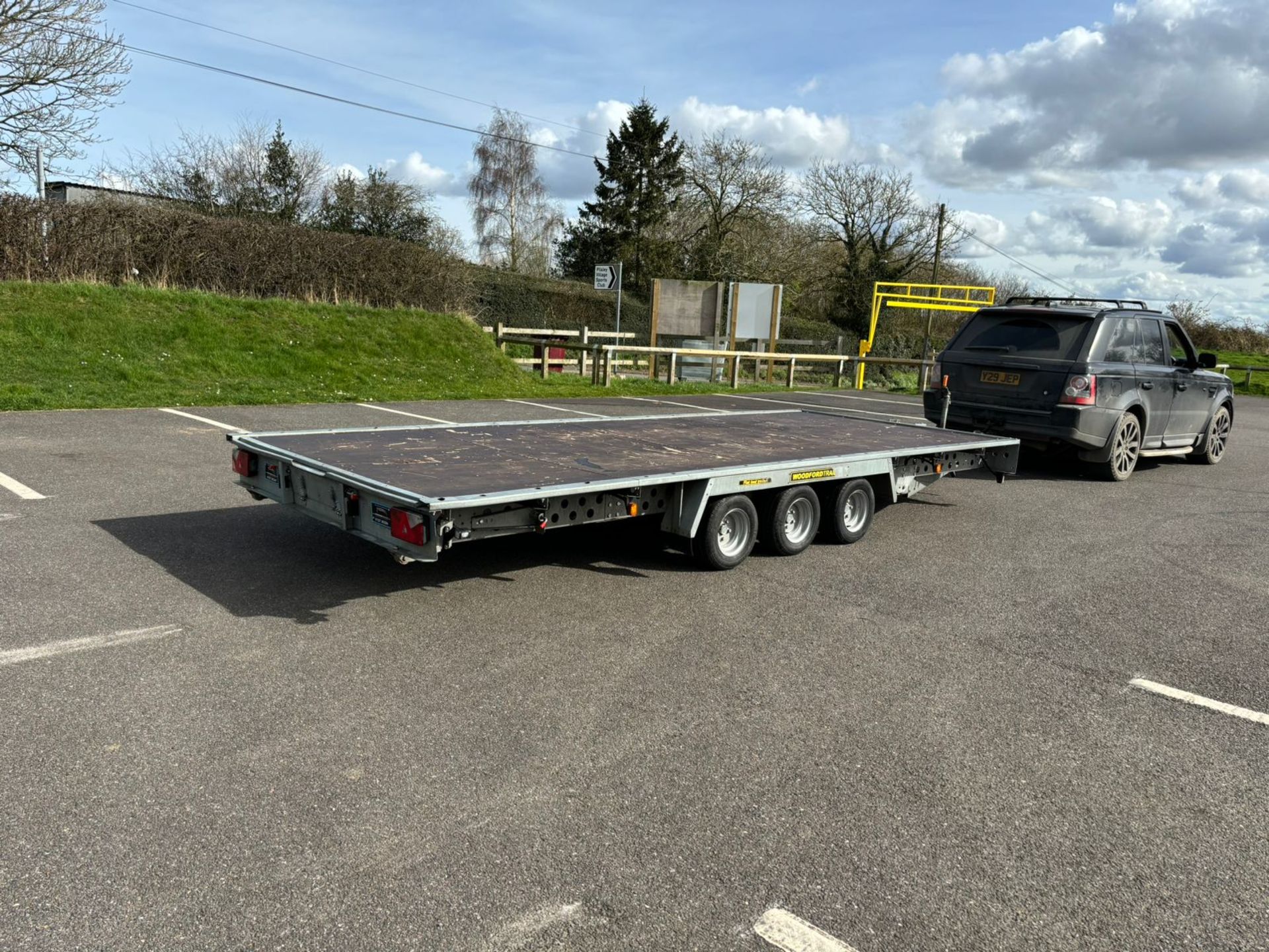 2023 WOODFORD 18FT TRI-AXLE TILT BED TRAILER *PLUS VAT* - Image 18 of 19