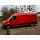 2013 MERCEDES-BENZ SPRINTER 313 CDI RED PANEL VAN *NO VAT*