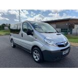 2013/63 REG VAUXHALL VIVARO 2700 CDTI ECOFLEX 89 SWB CAMPERVAN / MOTORHOME, SHOWING 1 FORMER KEEPER