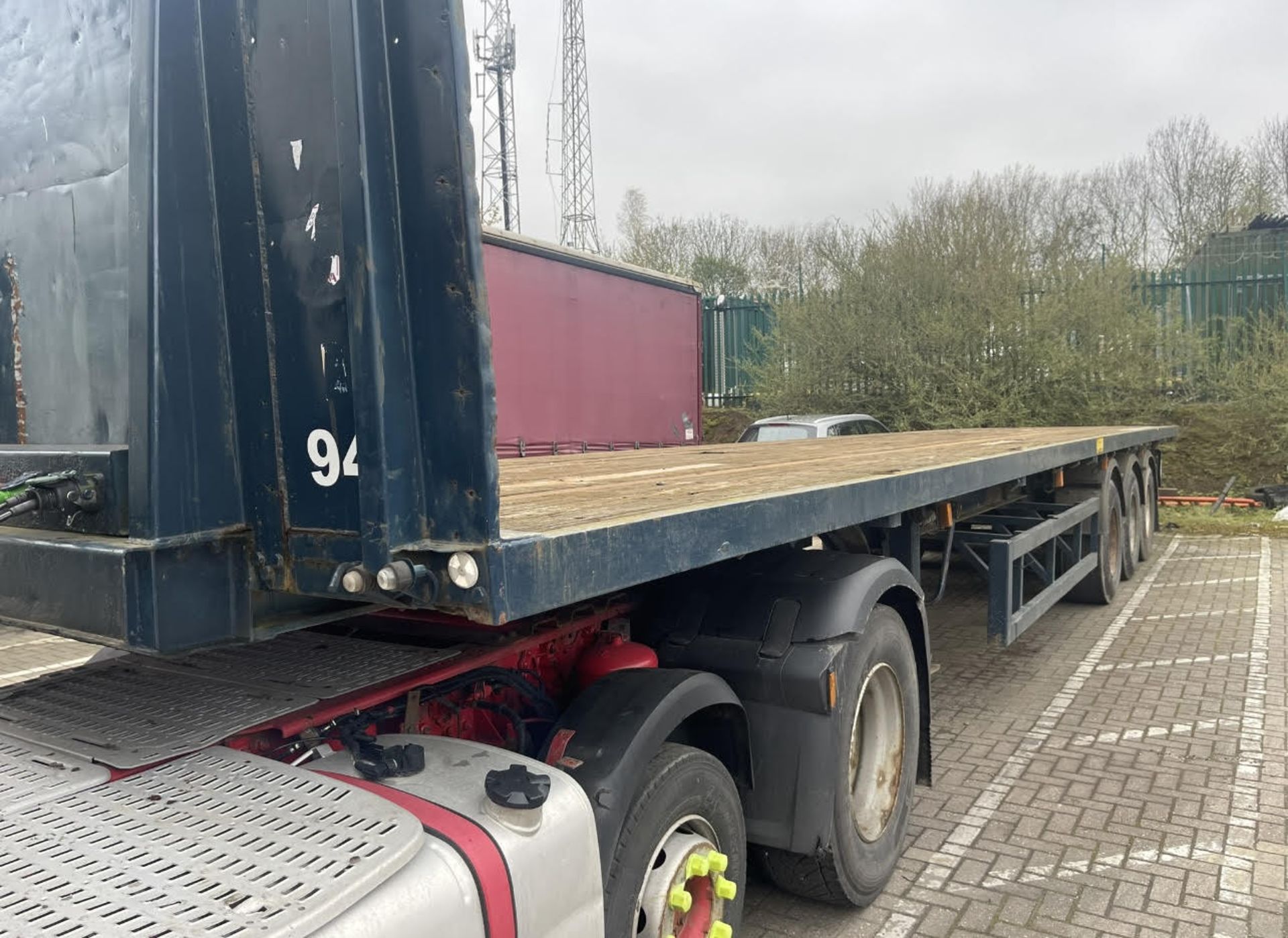 30 TON TRI-AXLE GENERAL TRAILERS FLAT BED *PLUS VAT* - Image 2 of 2