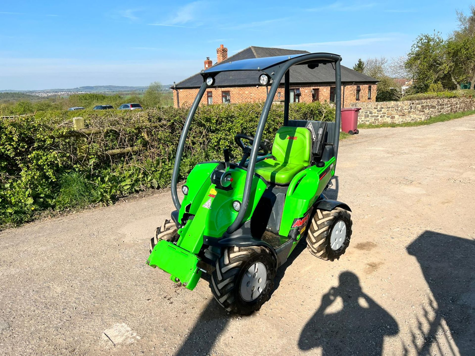 2020 AVANT 225 4WD COMPACT LOADER WITH BUCKET *PLUS VAT* - Image 5 of 14