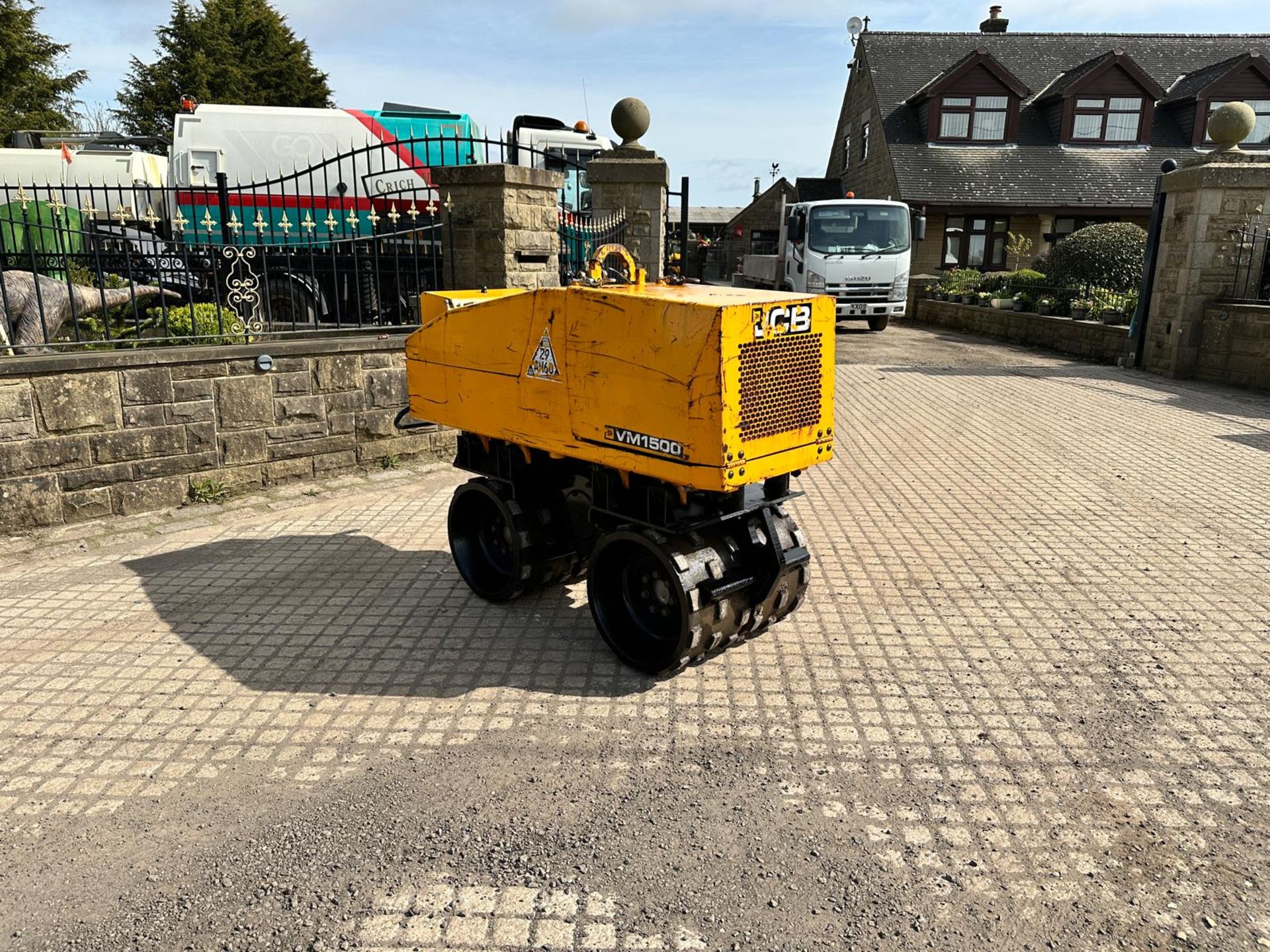 2017 JCB VIBROMAX VM1500 REMOTE CONTROLLED TRENCH ROLLER *PLUS VAT* - Image 5 of 13