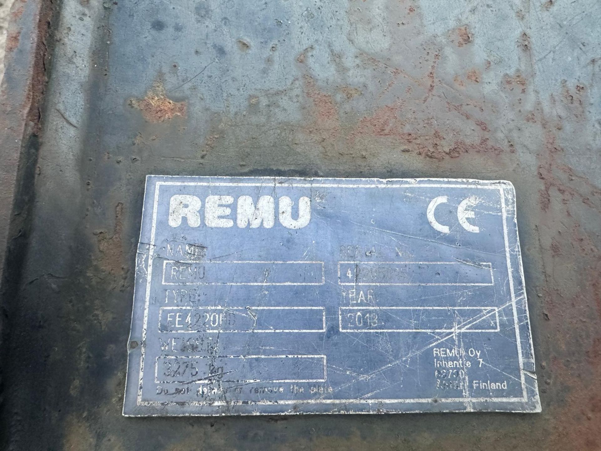 2013 REMU EE4220HB HYDRAULIC SCREENING BUCKET *PLUS VAT* - Image 11 of 11