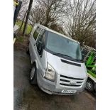 2007 FORD TRANSIT 110 T280S D/C FWD SILVER WINDOW VAN - NO RESERVE *NO VAT*