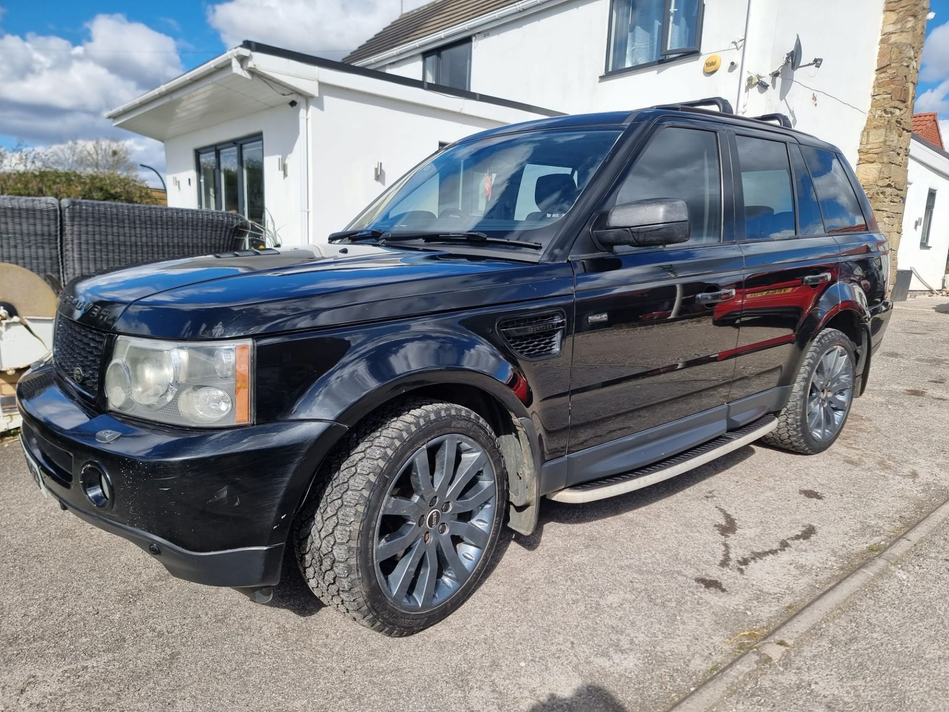 2006 LAND ROVER RANGE ROVER SPT TDV6 HSE A BLACK SUV ESTATE *NO VAT* - Image 6 of 11