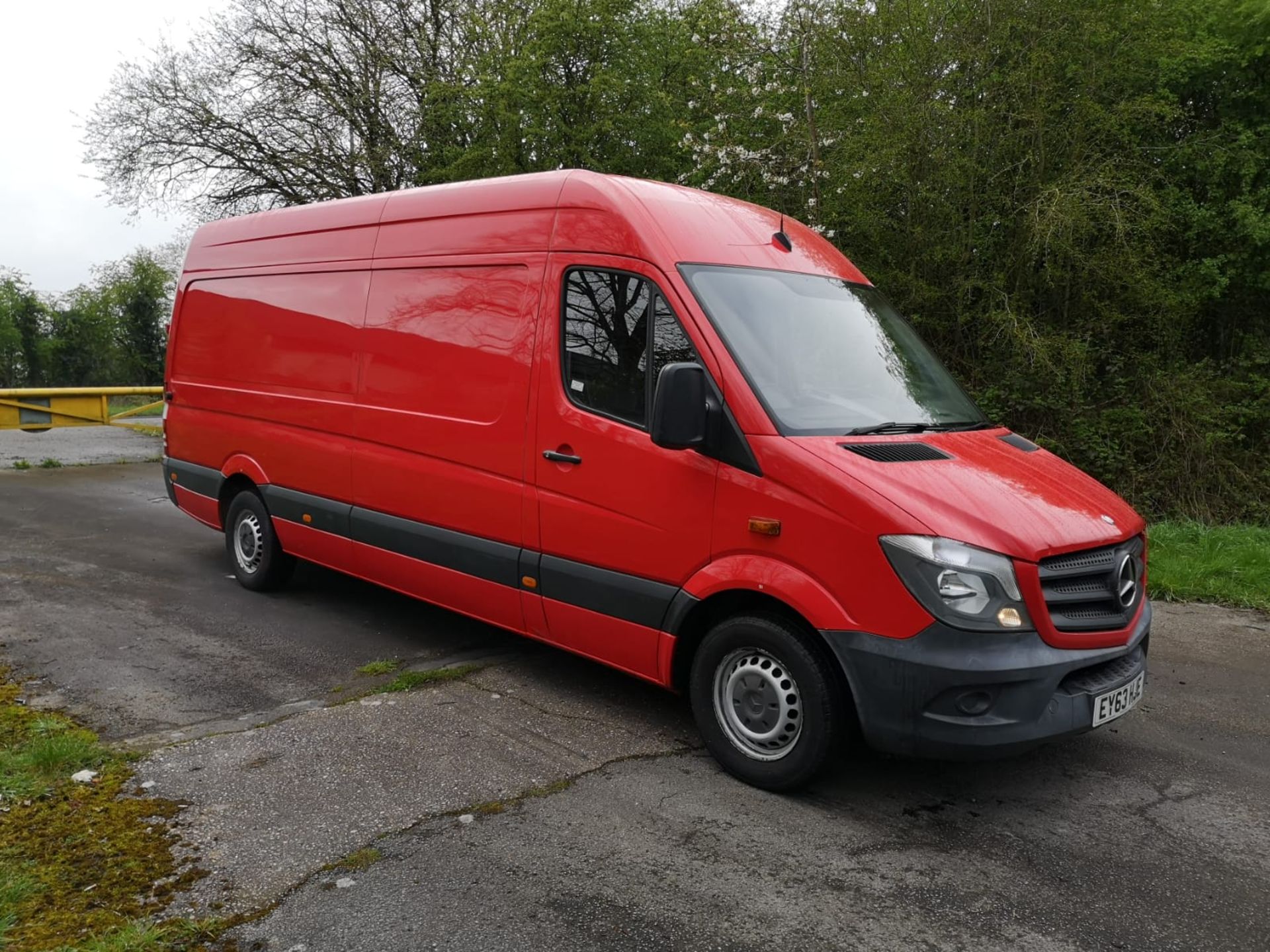 2013 MERCEDES-BENZ SPRINTER 310 CDI RED PANEL VAN *NO VAT*