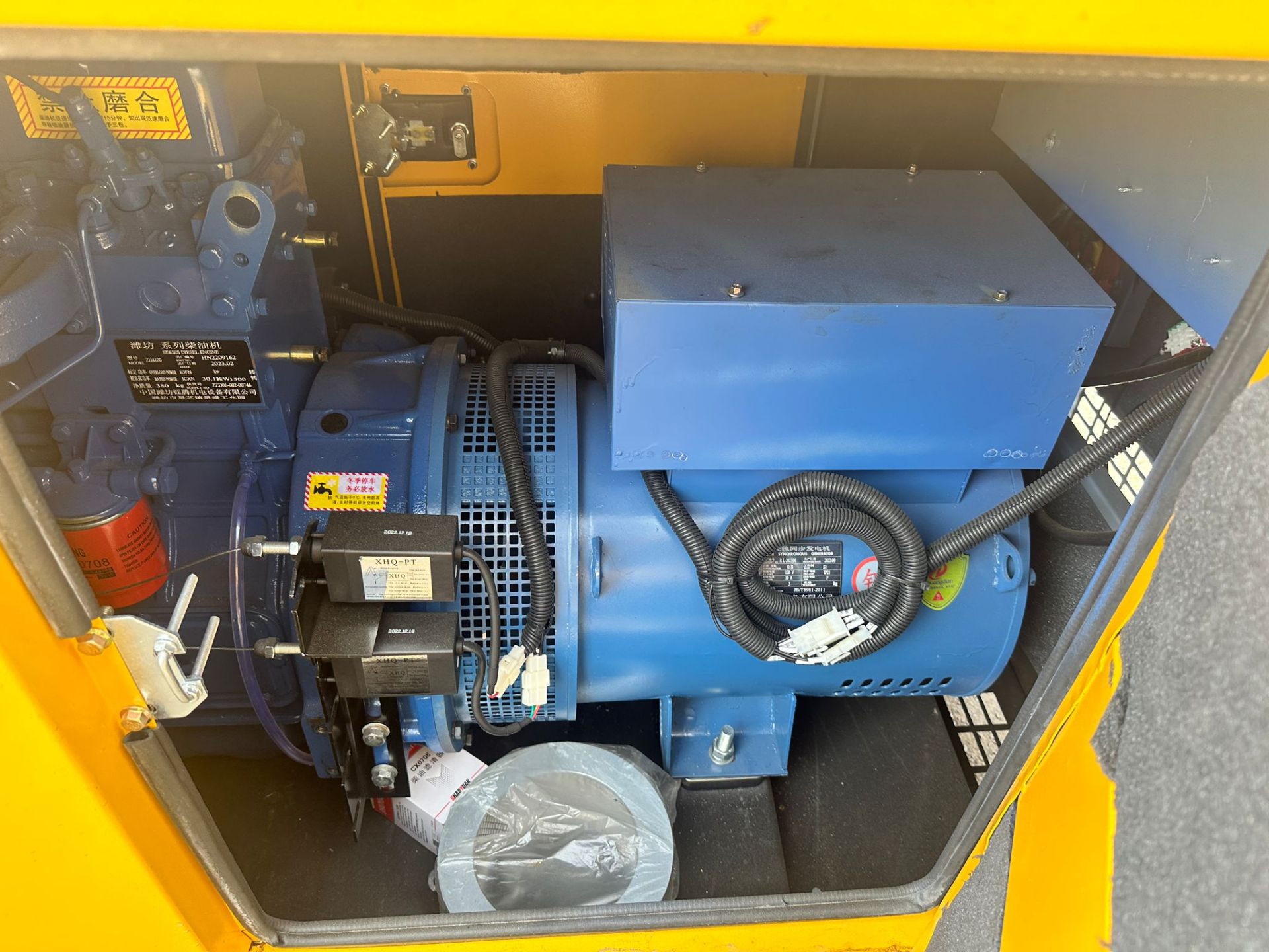 Unused Kawakenki 30KvA Super Silent Diesel Generator *PLUS VAT* - Image 9 of 13