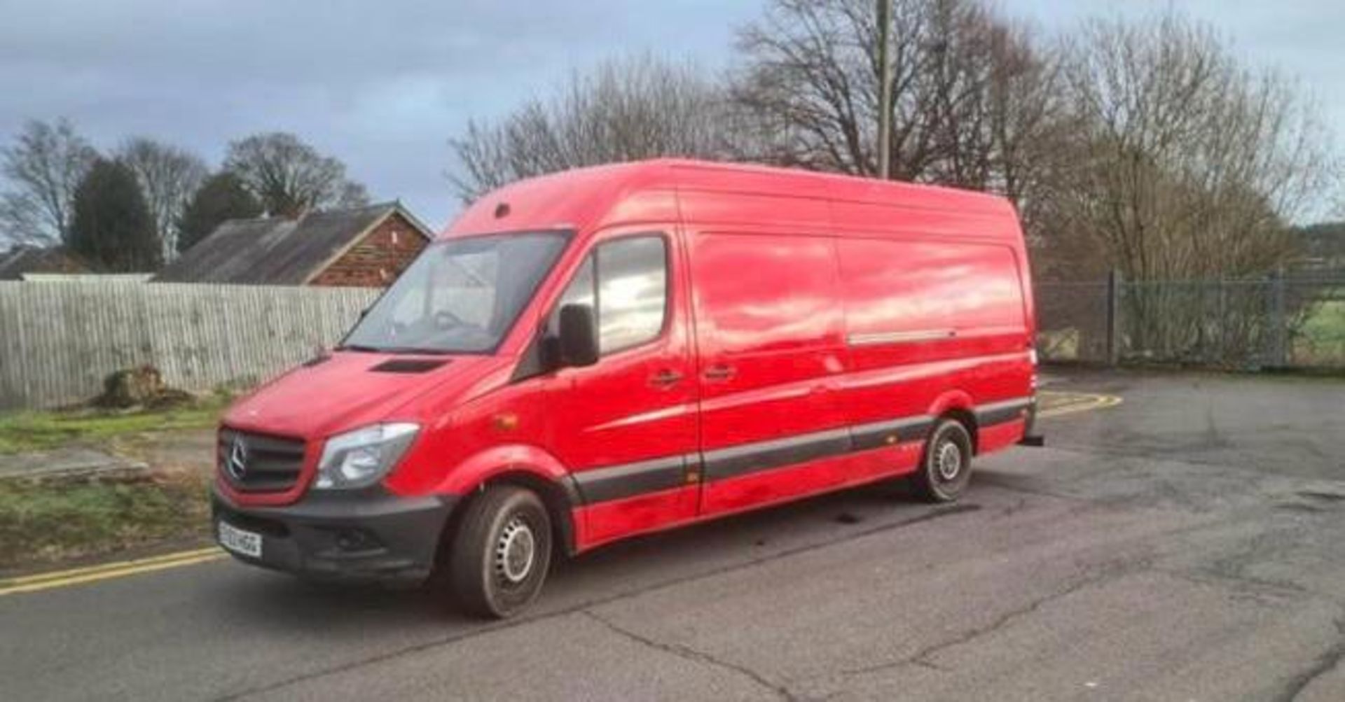 2013 MERCEDES-BENZ SPRINTER 310 CDI RED PANEL VAN *NO VAT*