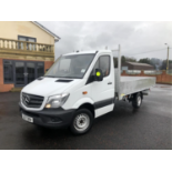 2017 67 plate Mercedes-Benz sprinter 314 Cdi 13 ft alloy drop side truck, manual gearbox *PLUS VAT*