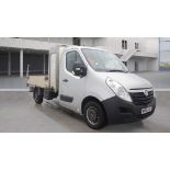 2018 VAUXHALL MOVANO L2H1 F3500 CDTI SILVER CHASSIS CAB *PLUS VAT*
