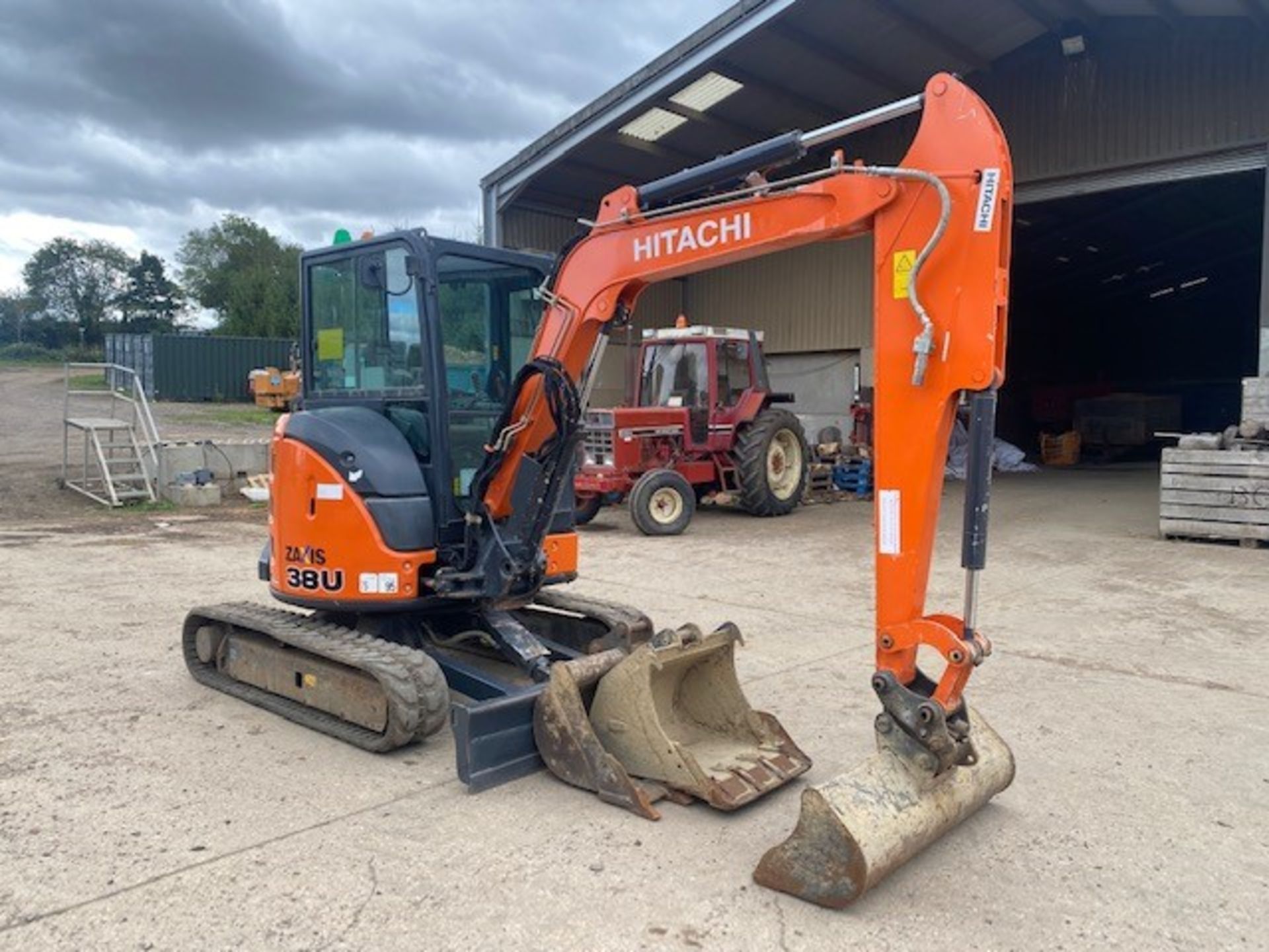 2018 Hitachi ZX38U-5A *PLUS VAT* - Image 7 of 11