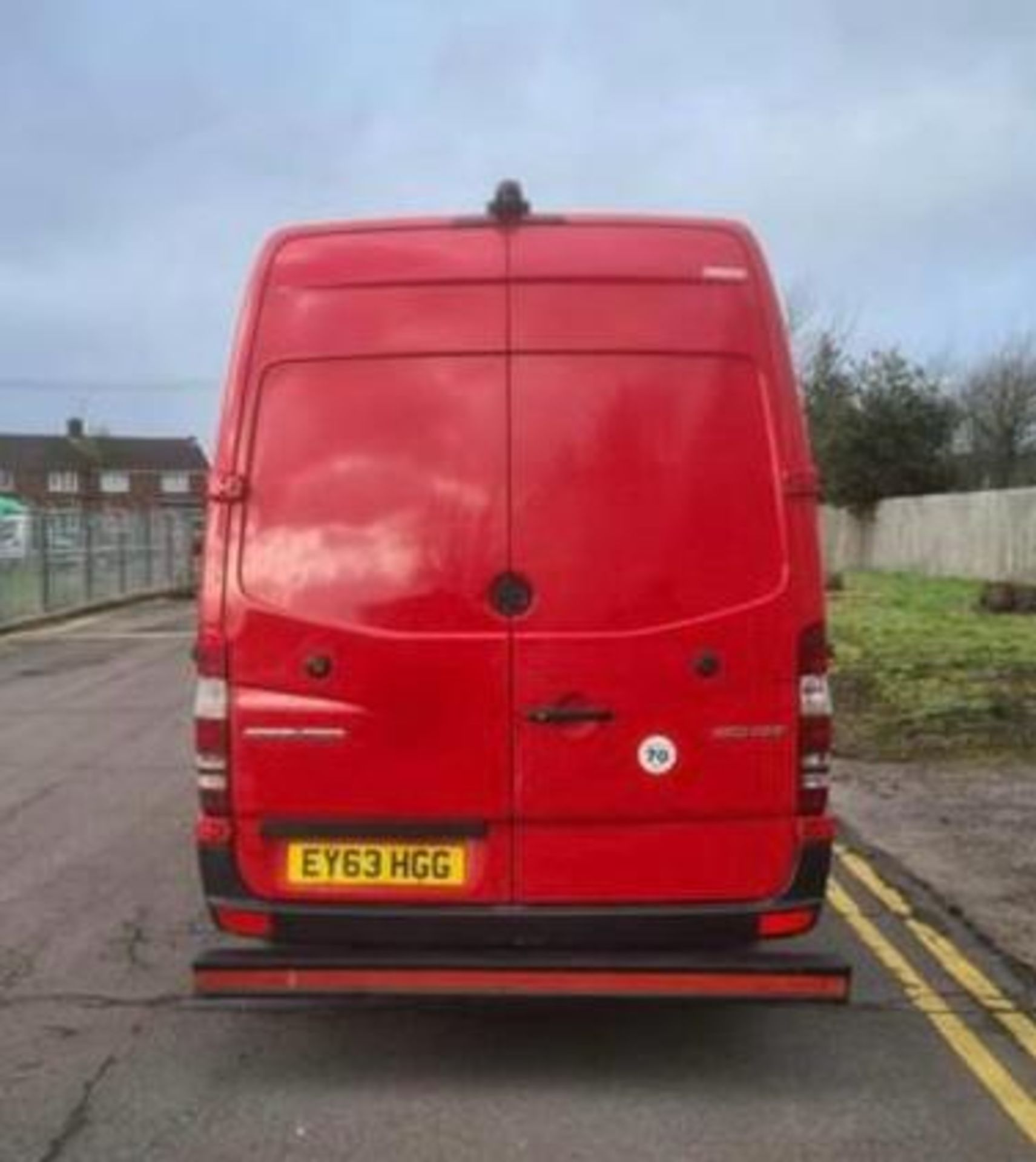 2013 MERCEDES-BENZ SPRINTER 310 CDI RED PANEL VAN *NO VAT* - Image 5 of 12