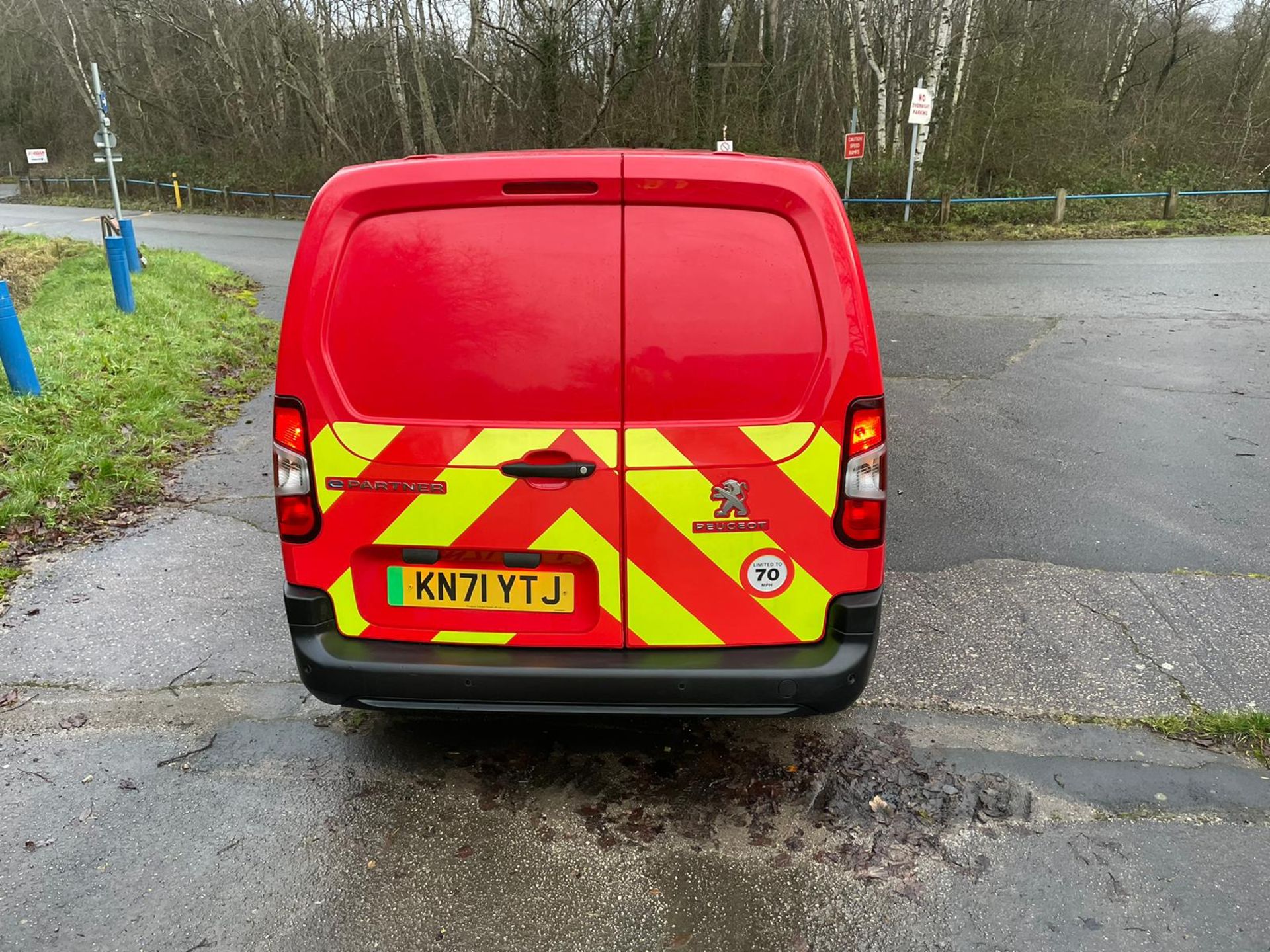 4K MILES! 2022/71 REG PEUGEOT PARTNER S L2 EV ELECTRIC AUTOMATIC PANEL VAN, SHOWING 1 FORMER KEEPER - Image 6 of 26