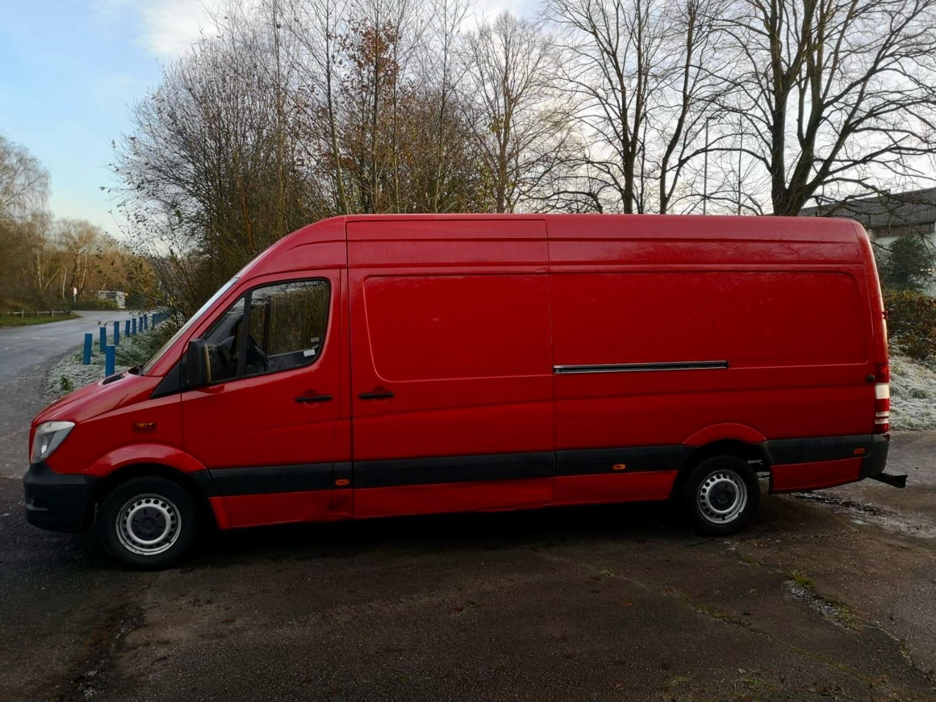 2013 MERCEDES-BENZ SPRINTER 310 CDI RED PANEL VAN *NO VAT* - Bild 5 aus 11