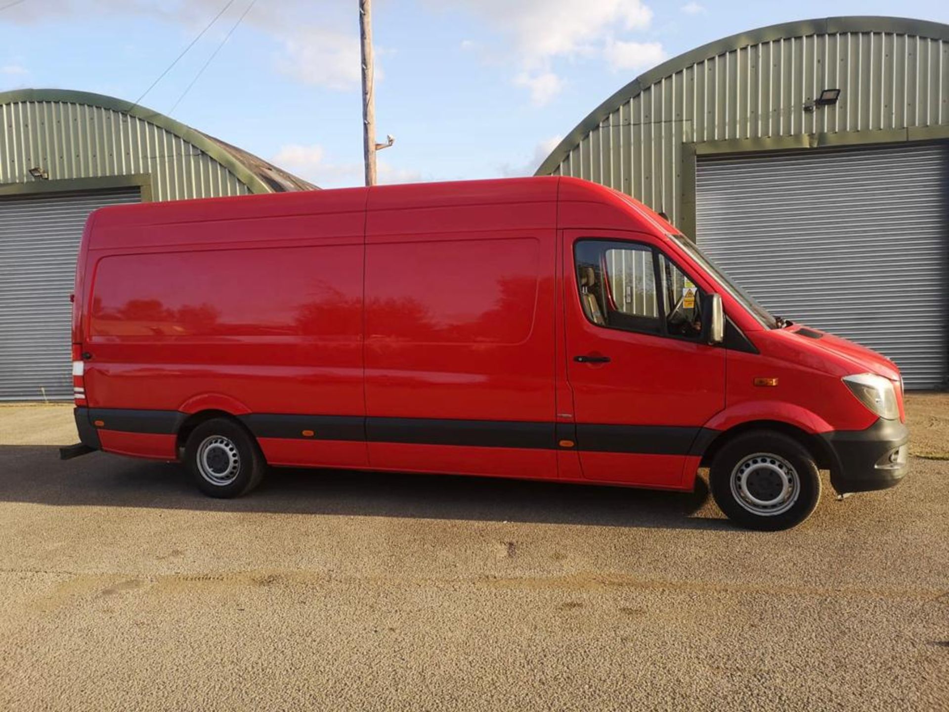 2015 MERCEDES-BENZ SPRINTER 310 CDI RED PANEL VAN *NO VAT* - Image 9 of 13