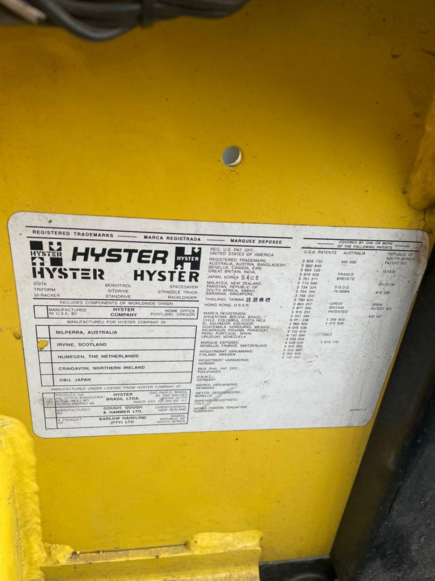 HYSTER FORKLIFT *NO VAT* - Image 4 of 5