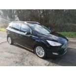 2017 FORD GRAND C-MAX TITANIUM TDCI AUTO BLACK 7 SEATER MPV *NO VAT*