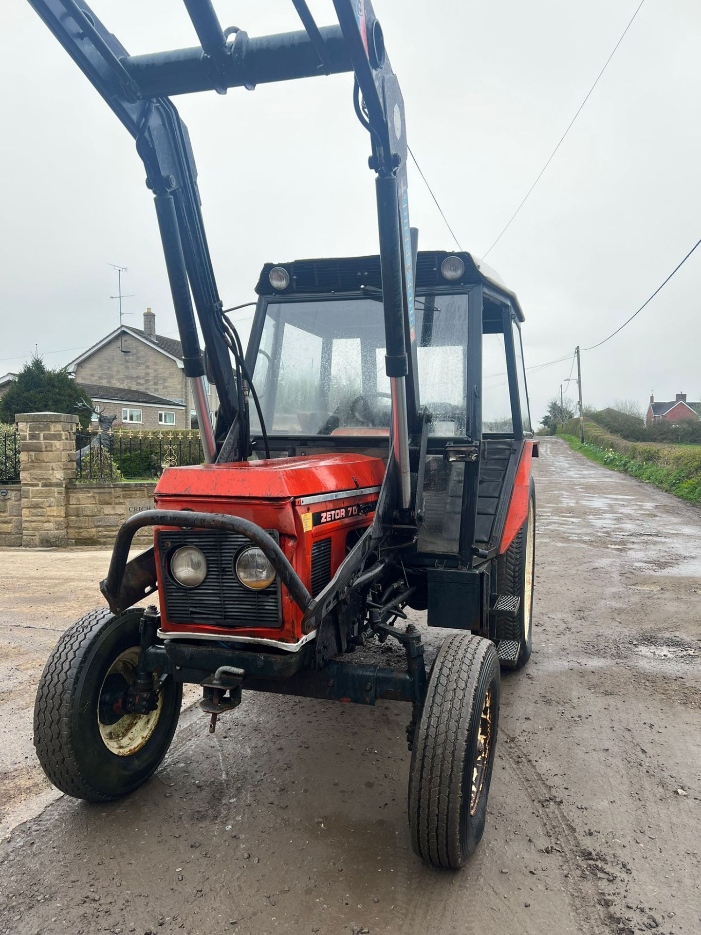 ZETOR 7011 70HP TRACTOR WITH QUICKE FRONT LOADER *PLUS VAT* - Image 4 of 11