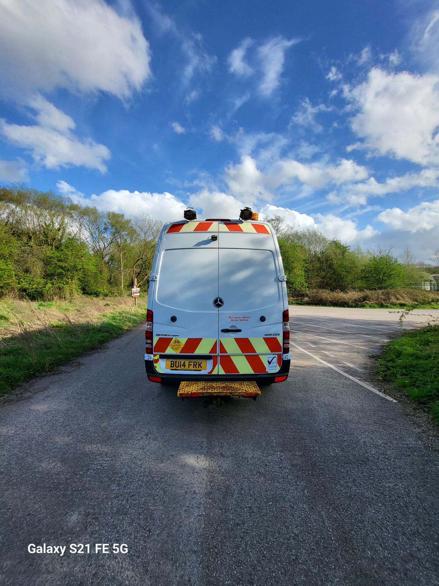 2014 MERCEDES-BENZ SPRINTER 313 CDI WHITE PANEL VAN *NO VAT* - Image 7 of 20