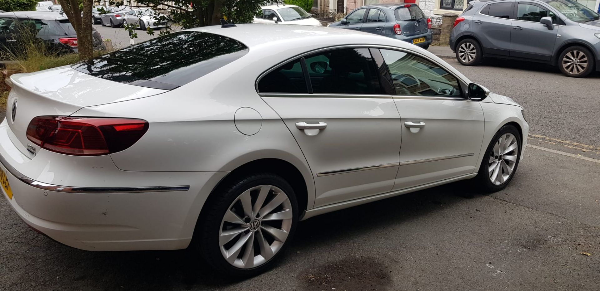 2016 VOLKSWAGEN CC GT BLUEMOTION TECHN TDI S-A WHITE COUPE *NO VAT* - Image 7 of 12