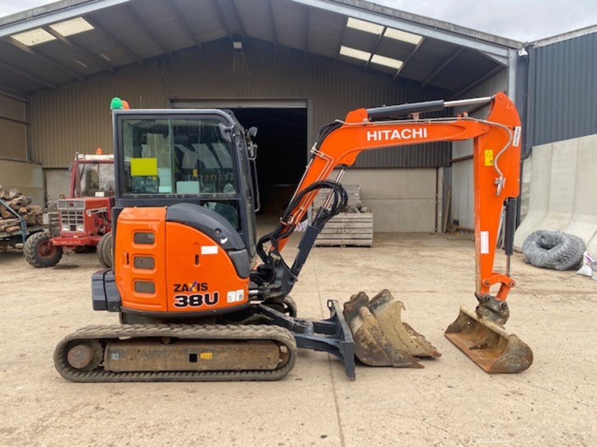 2018 Hitachi ZX38U-5A *PLUS VAT* - Image 6 of 11