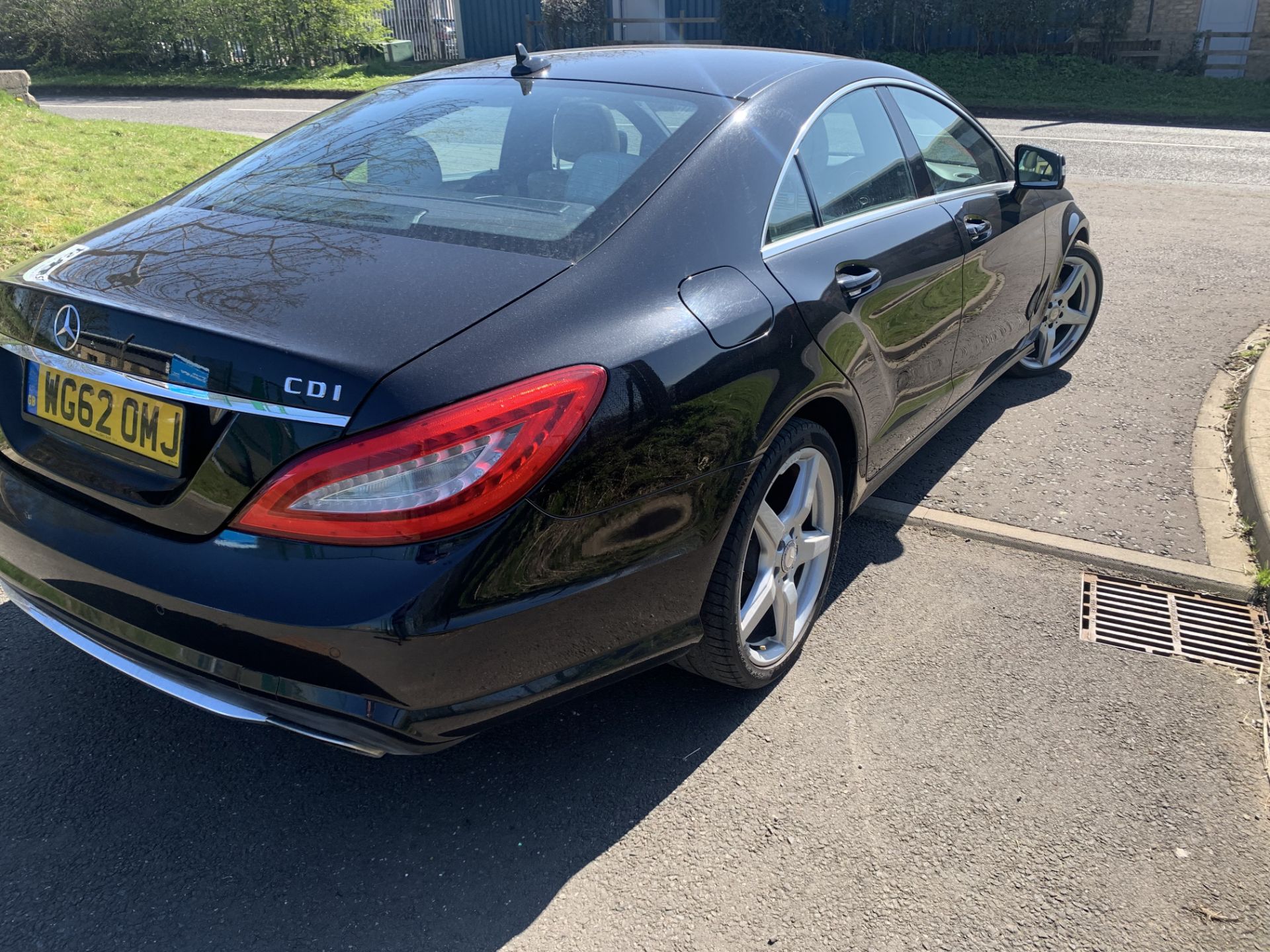 2013 MERCEDES-BENZ CLS350 CDI AMG BLUE-CY SPORT A BLACK COUPE *NO VAT* - Image 3 of 14