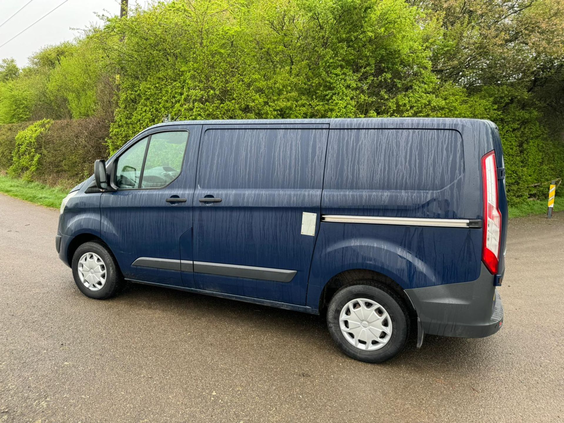 2017/67 REG FORD TRANSIT CUSTOM 290 TREND 2.0 DIESEL MANUAL BLUE PANEL VAN, SHOWING 2 FORMER KEEPERS - Bild 4 aus 15