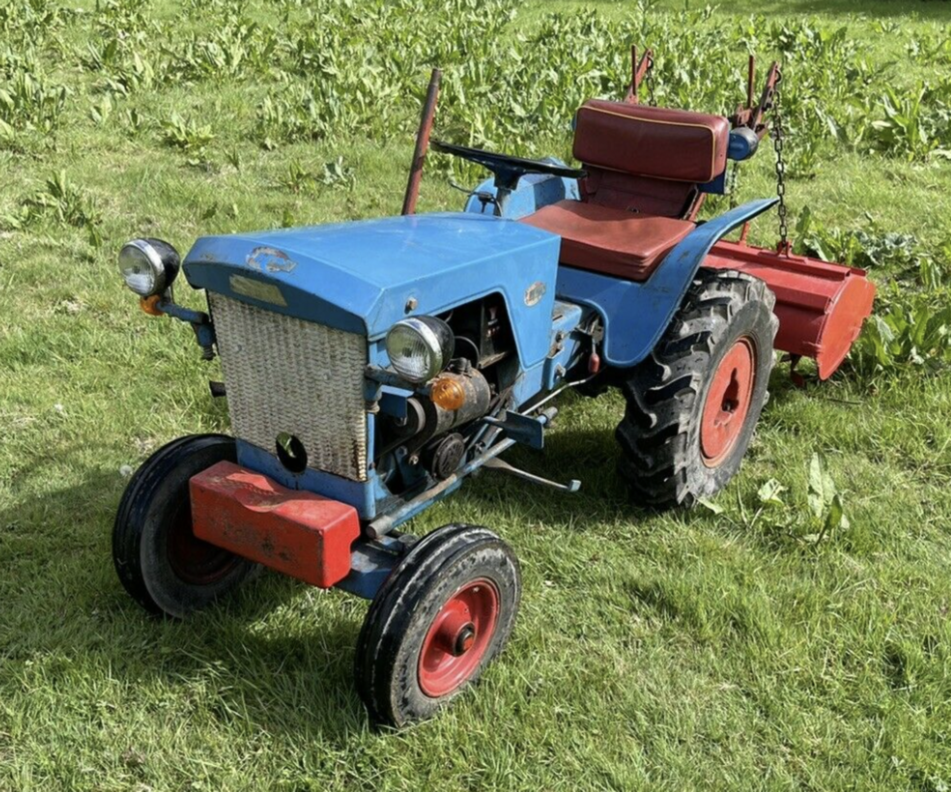 Gutbrod tractor and rotavator - Bild 4 aus 10