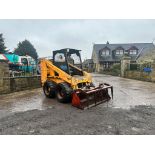 MUSTANG 960 WHEELED SKIDSTEER LOADER WITH MUCK GRAB *PLUS VAT*