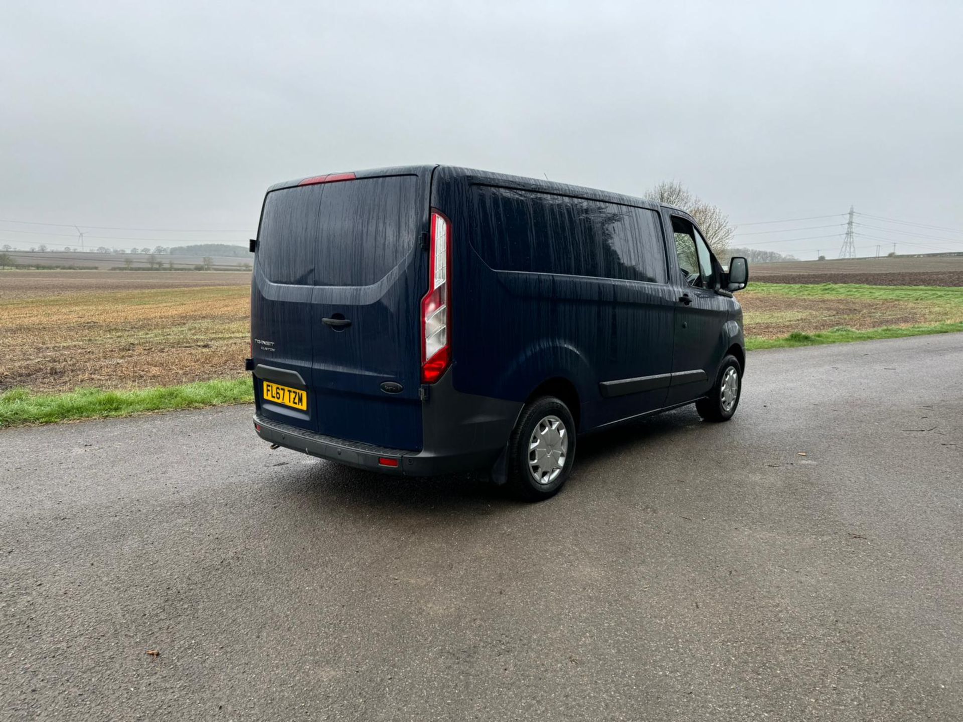 2017/67 REG FORD TRANSIT CUSTOM 290 TREND 2.0 DIESEL MANUAL BLUE PANEL VAN, SHOWING 2 FORMER KEEPERS - Bild 9 aus 15