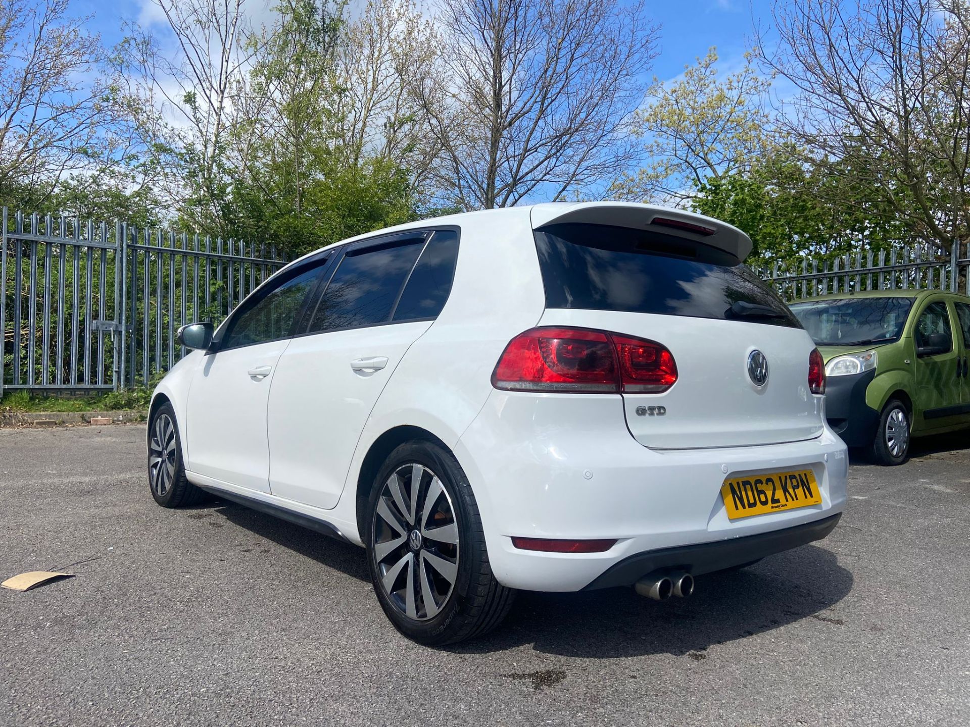 2012 VOLKSWAGEN GOLF GTD WHITE HATCHBACK *NO VAT* - Bild 3 aus 15