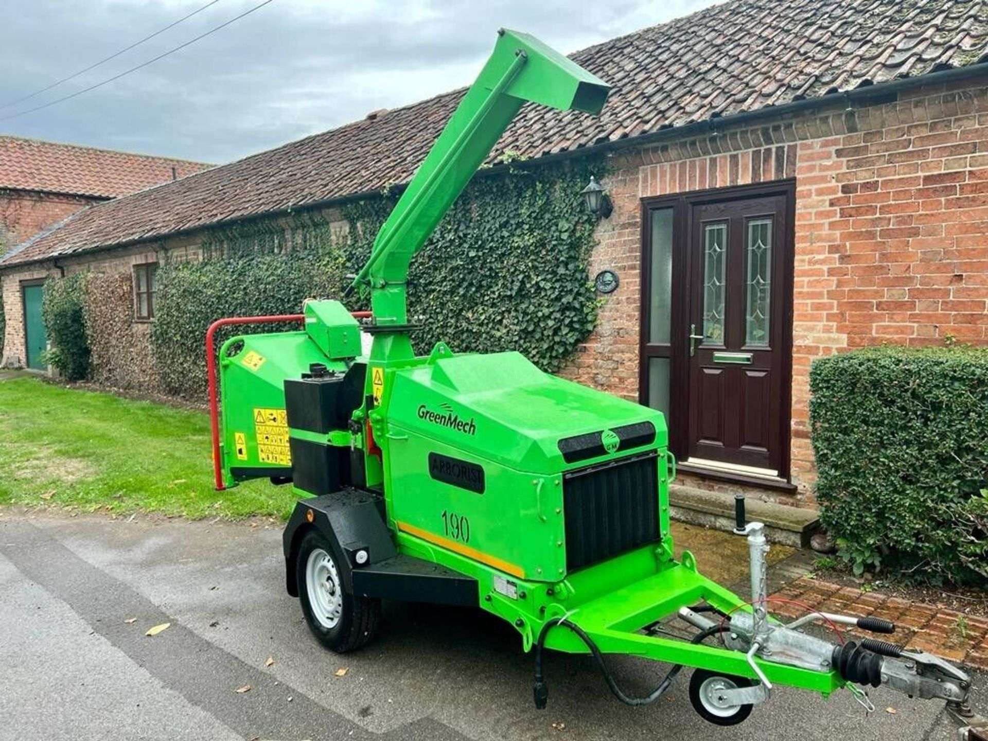 WOODCHIPPER GREENMECH ARBORIST 190,YEAR 2015, 190MM,ONLY 274 HOURS,KUBOTA ENGINE *PLUS VAT*