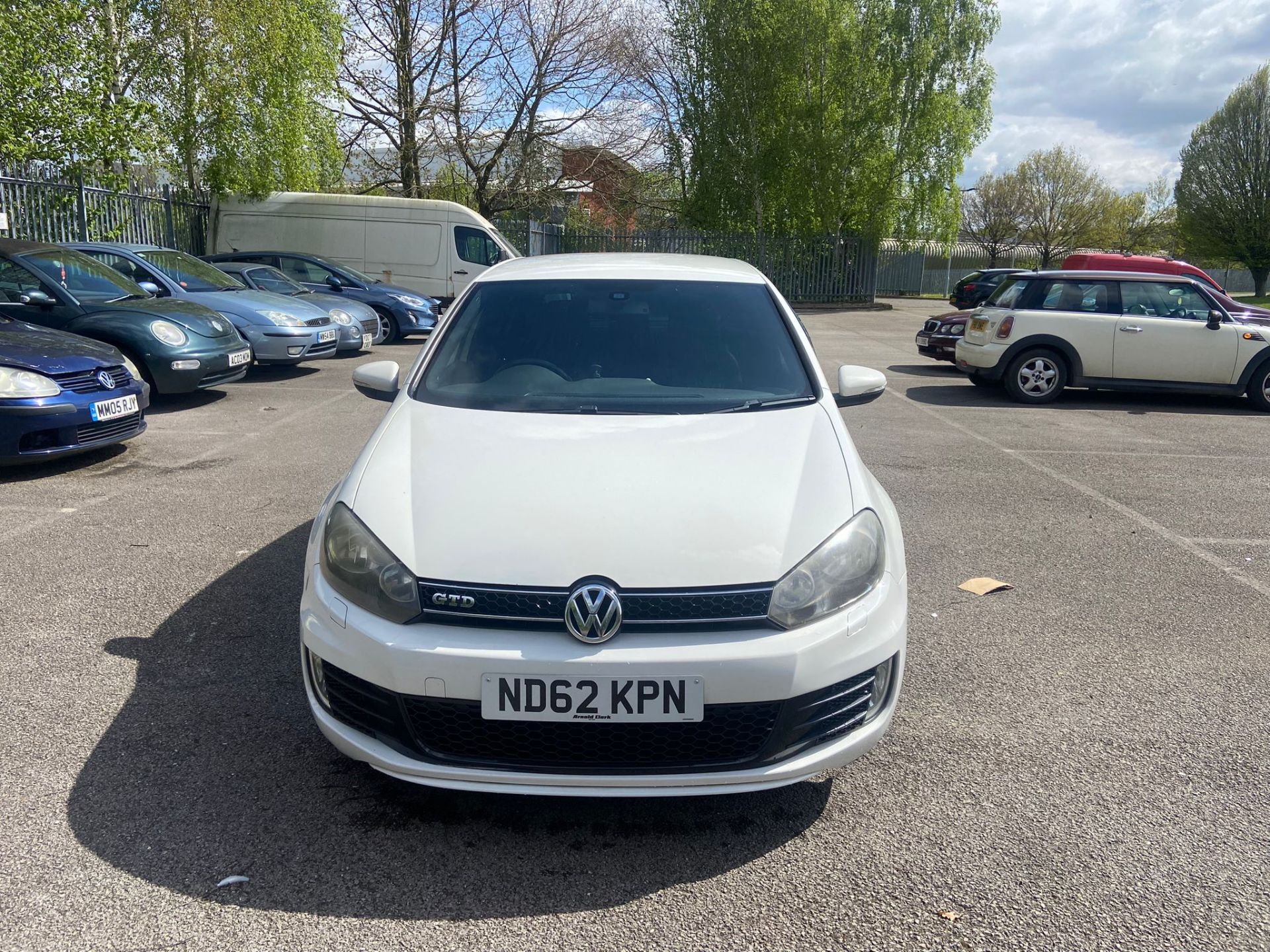 2012 VOLKSWAGEN GOLF GTD WHITE HATCHBACK *NO VAT* - Bild 2 aus 15