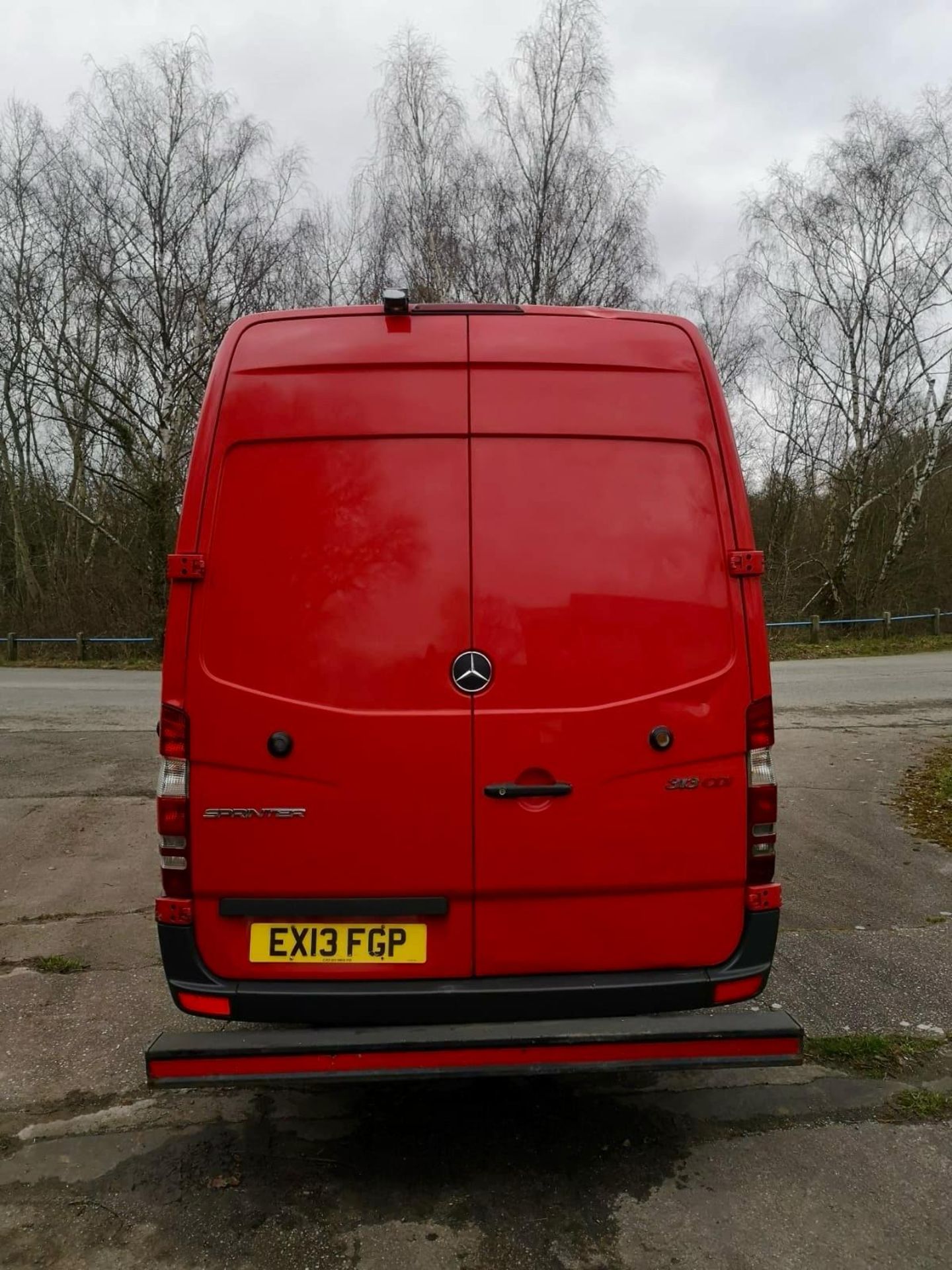 2013 MERCEDES-BENZ SPRINTER 313 CDI RED PANEL VAN *NO VAT* - Image 4 of 12