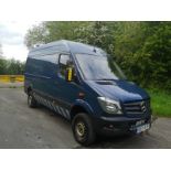 VERY RARE 4X4! 2017/17 REG MERCEDES-BENZ SPRINTER 316 CDI 4X4 2.2 DIESEL MANUAL euro 6 WINCH