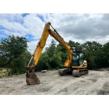 2007 JCB JS145 14.5 Tonne Excavator With Long Reach Boom - Runs Drives And Digs *PLUS VAT*
