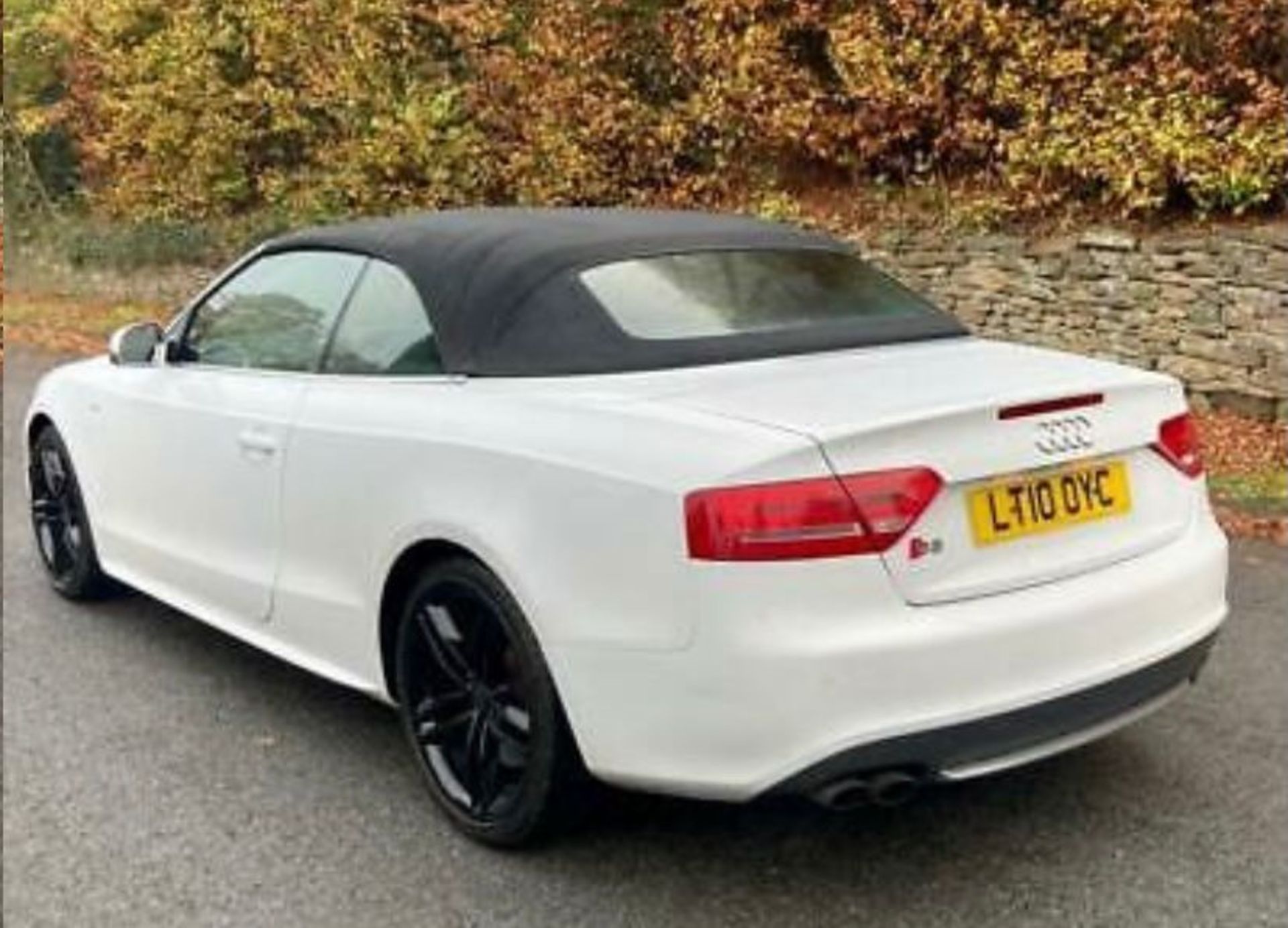 2010 AUDI S5 V6T QUATTRO AUTO WHITE CONVERTIBLE - PARKING SENSORS - SAT NAV - 2 KEYS *NO VAT* - Bild 3 aus 6