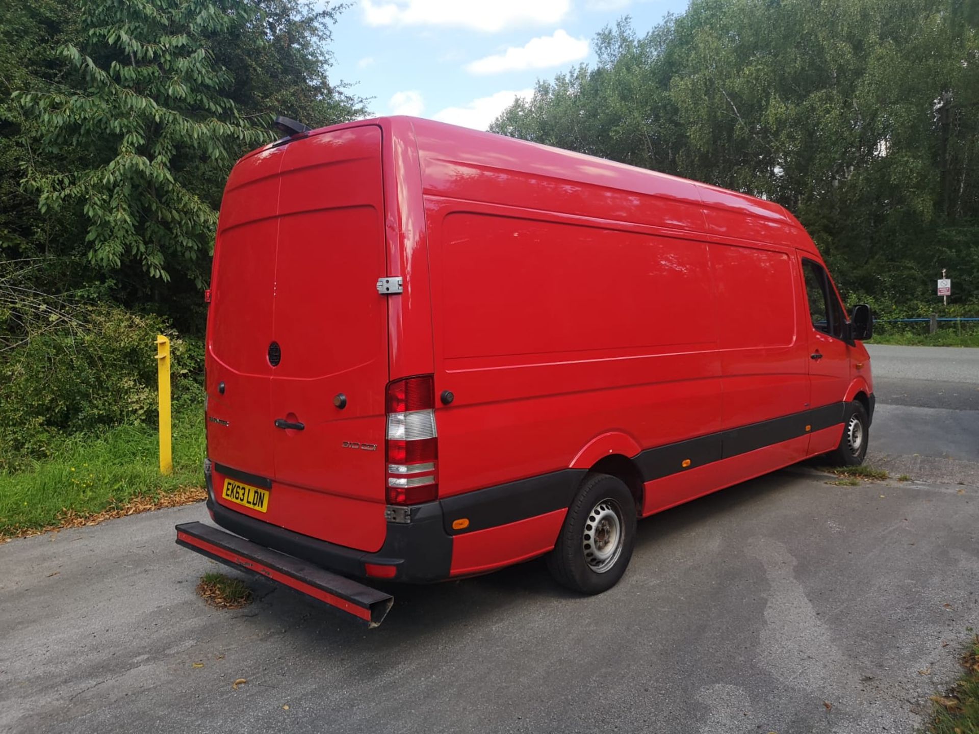 2013 MERCEDES-BENZ SPRINTER 310 CDI RED PANEL VAN *NO VAT* - Bild 8 aus 14