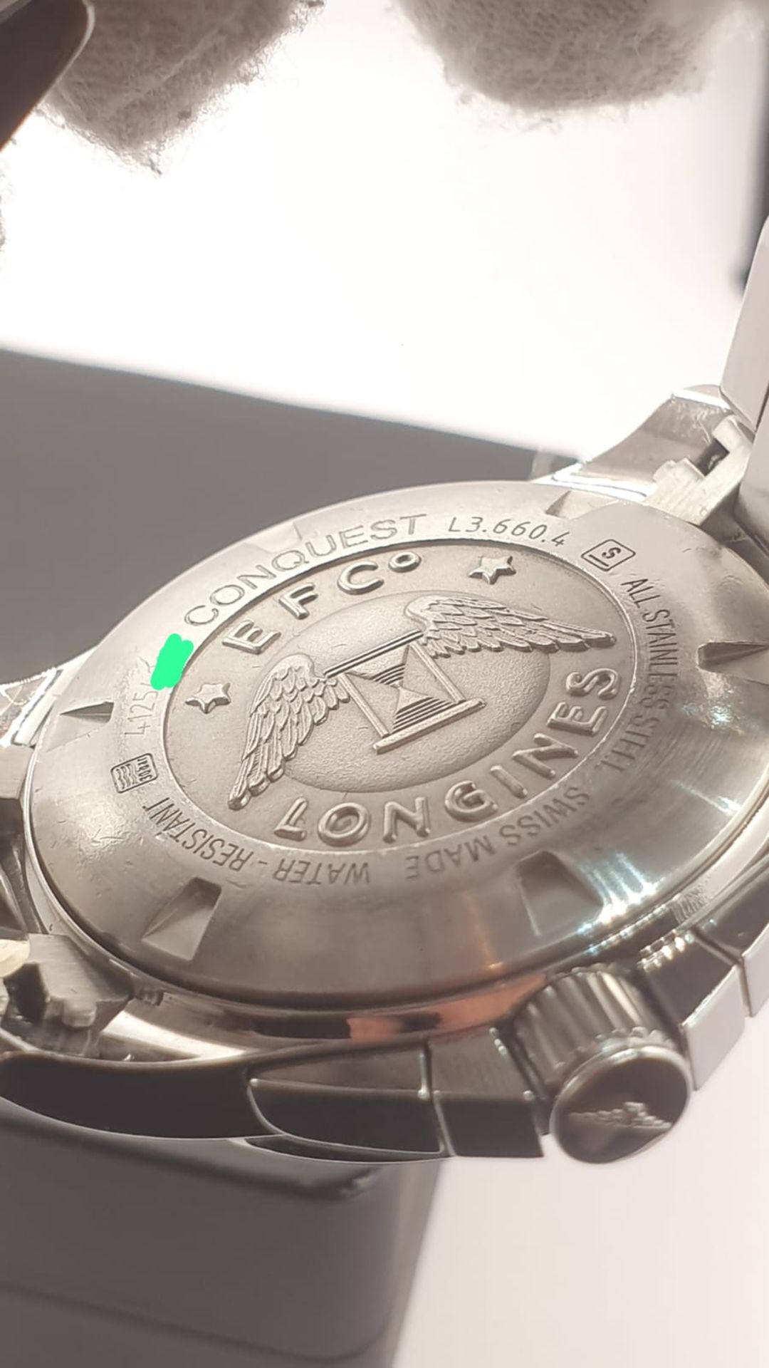 LONGINES CONQUEST Chrono Silver Dial Mens Swiss Watch NO VAT - Bild 8 aus 14