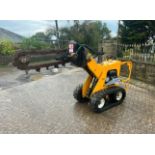 KANGA KID TK216 TRACKED SKIDSTEER WITH TRENCHER ATTACHMENTS *PLUS VAT*