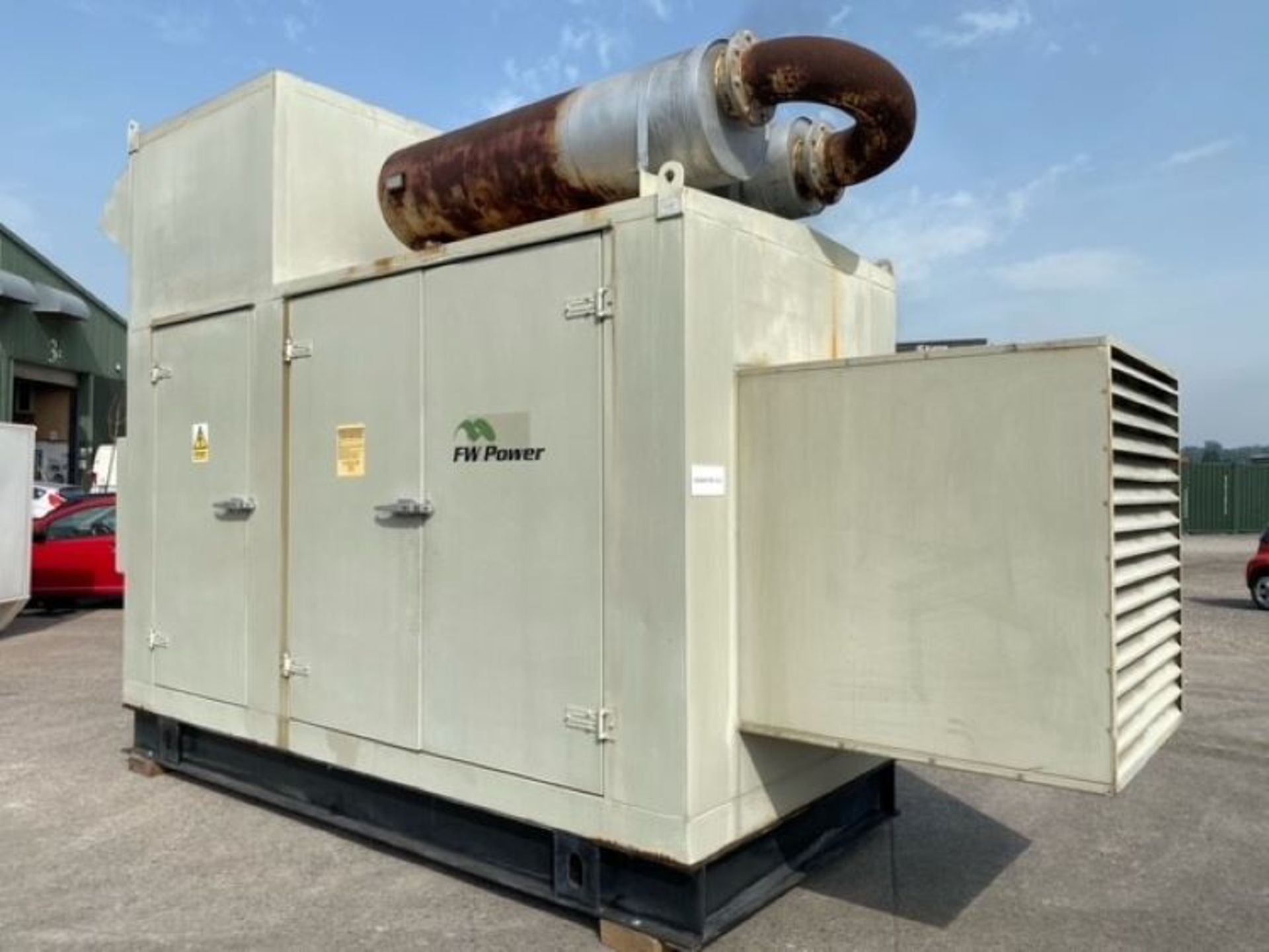 500 kVA Used Silent Diesel Generator *PLUS VAT* - Image 3 of 7